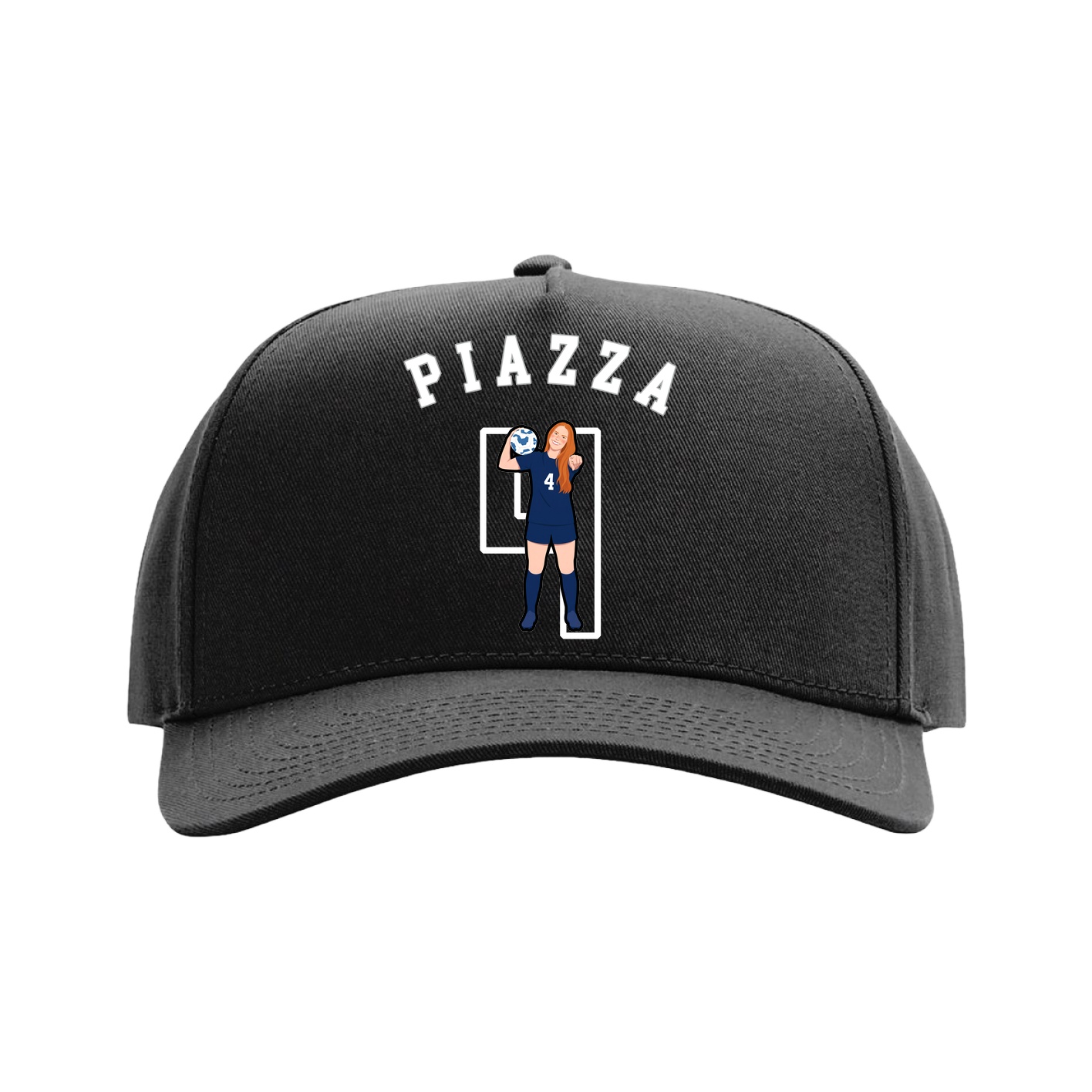 Full Fabric Five-Panel Champ Cap