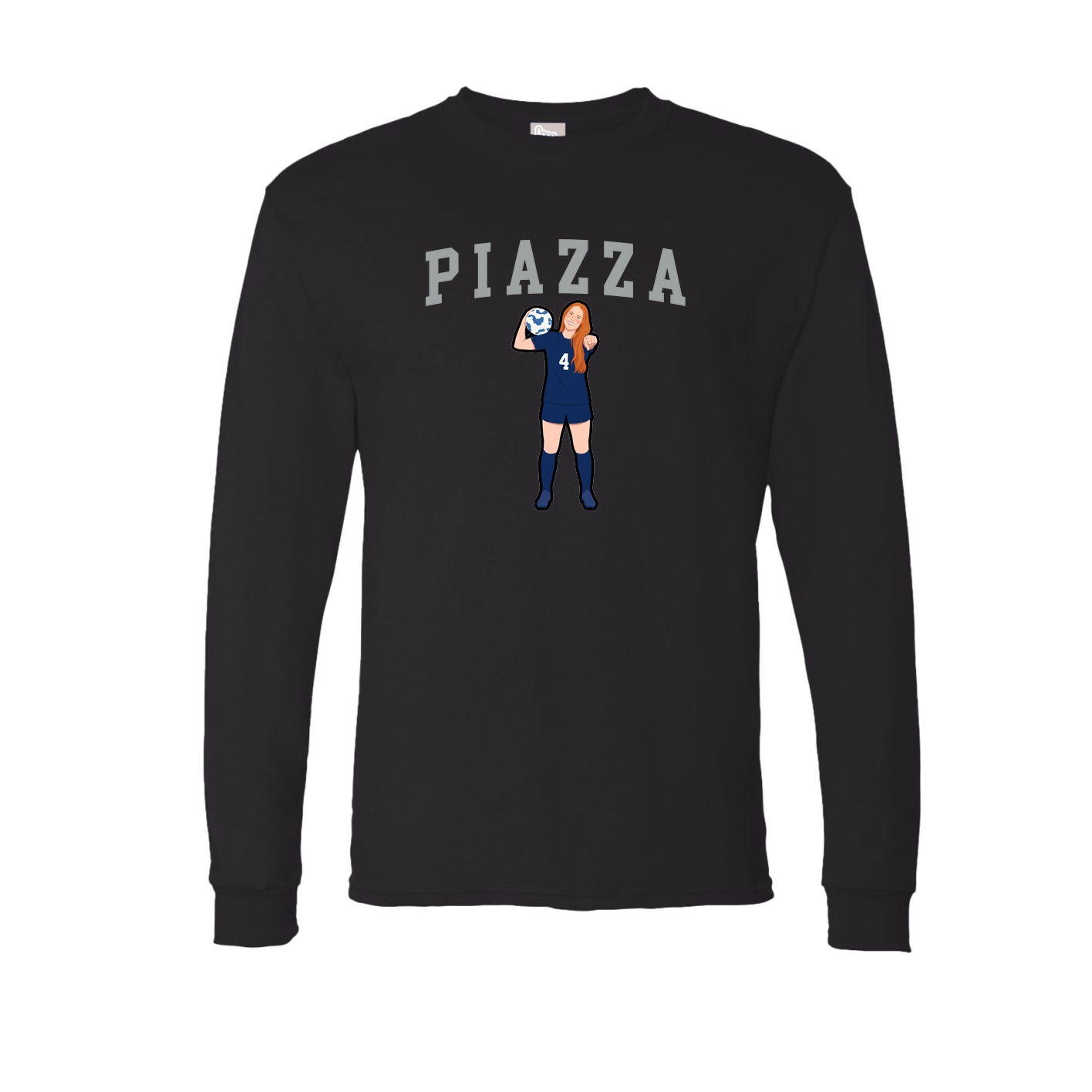 Long Sleeve Tee — Shirsey in Black