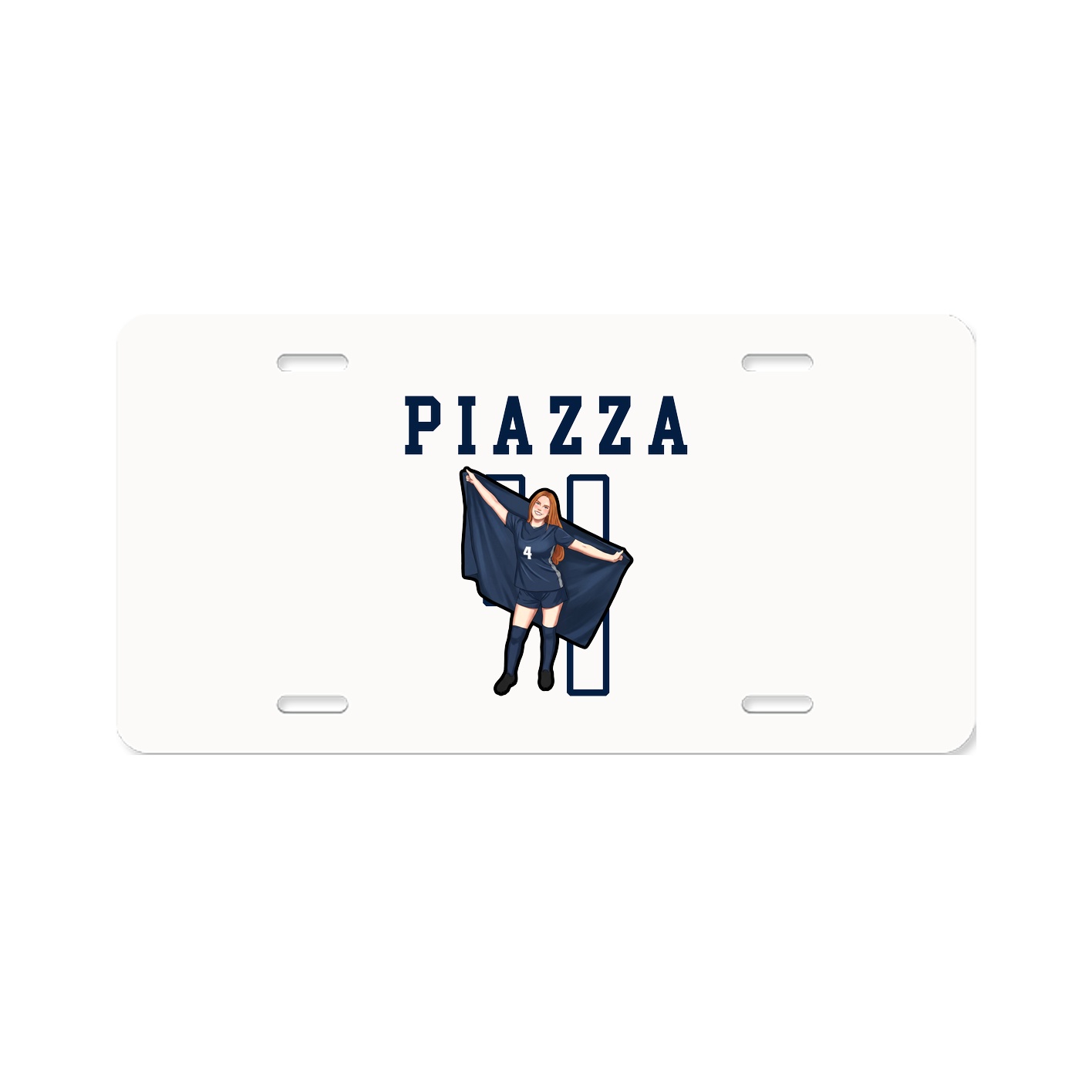 License Plate — Shirsey in Classic