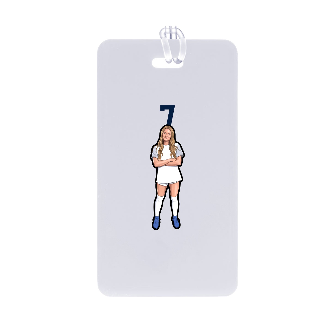 Bag Tag — Number Top in Classic