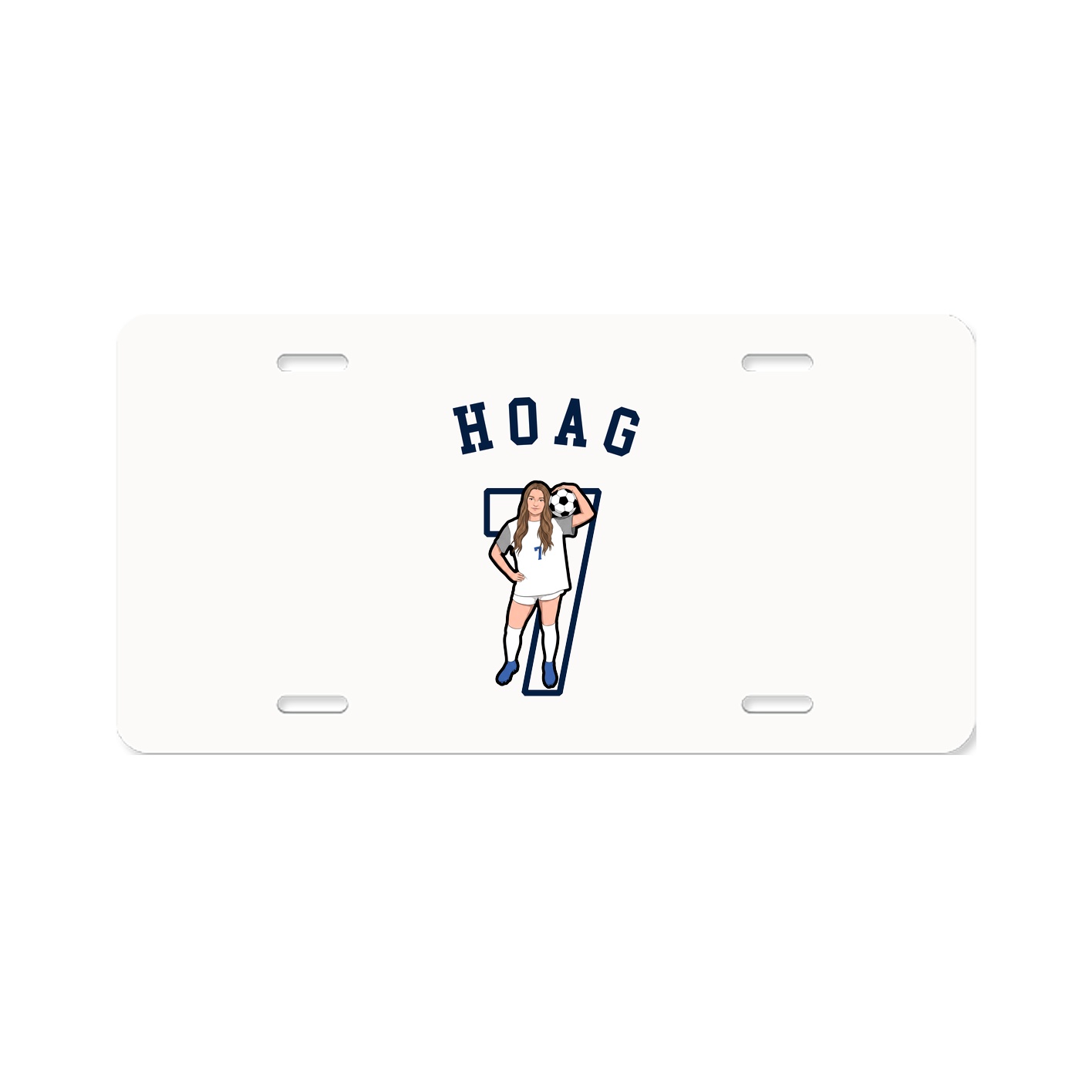 License Plate — Shirsey Arch in Classic