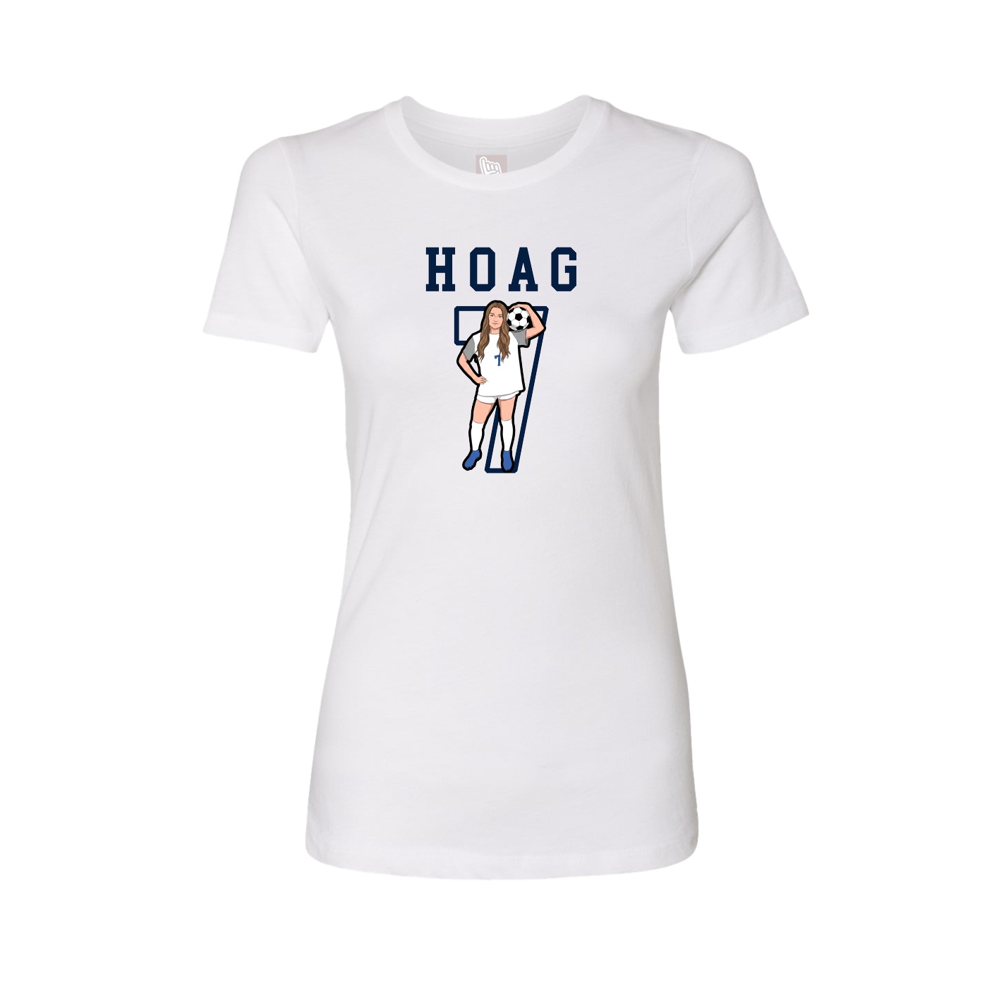 Fitted Women's Tee — Shirsey in White