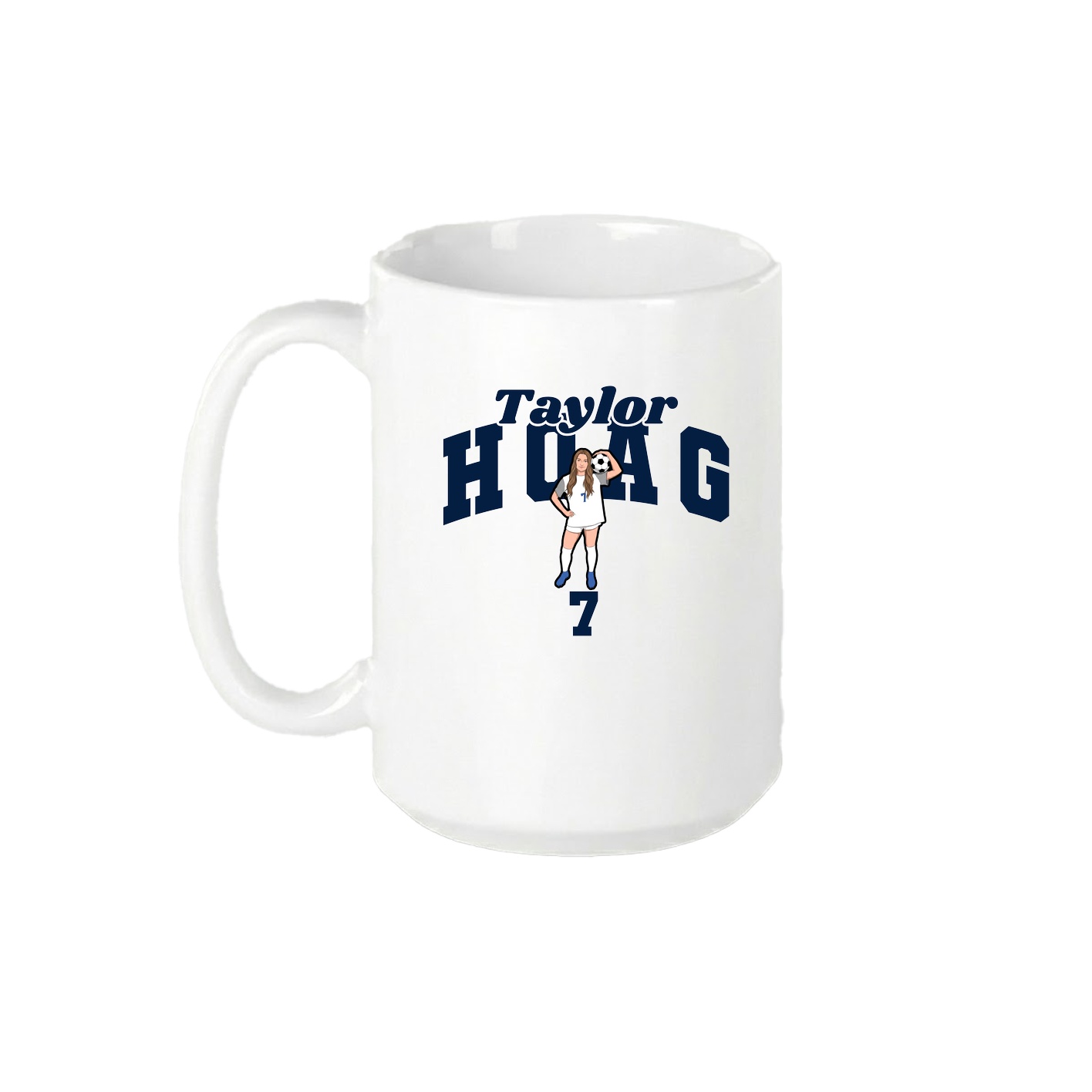 15oz Coffee Mug — Signature Arch in White