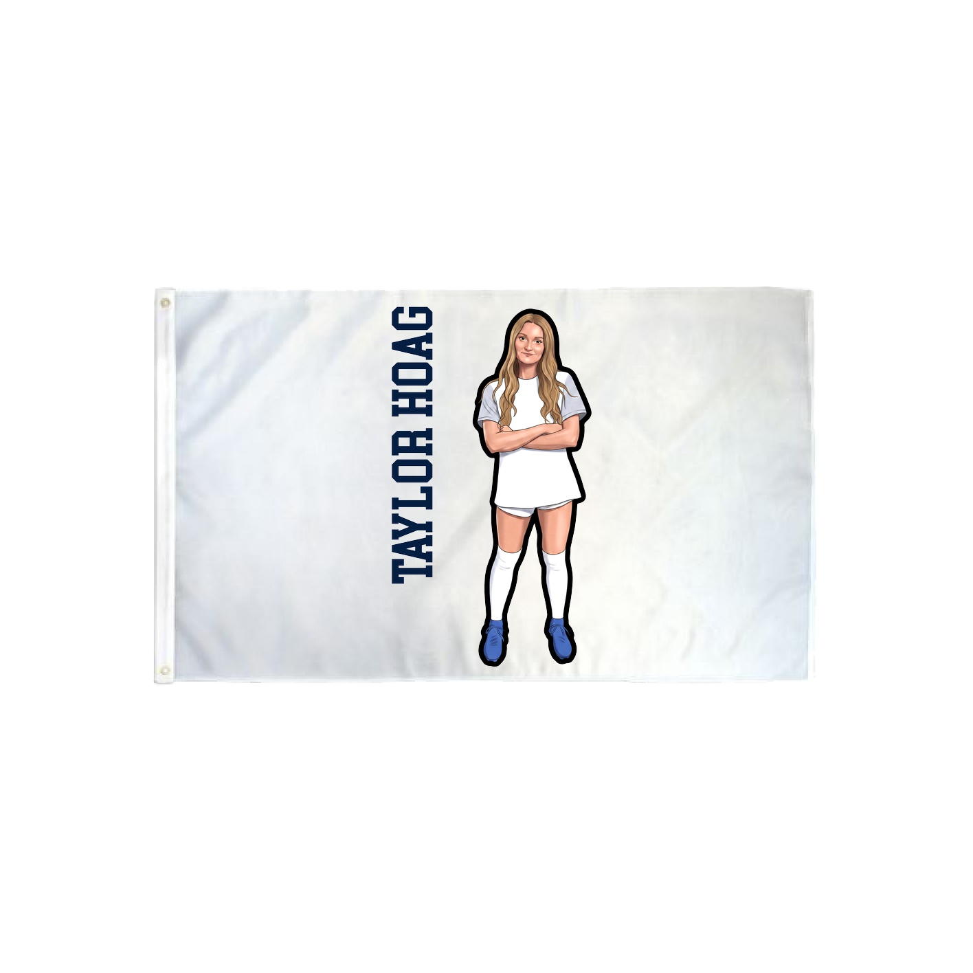 3x5 Flag — Name Vertical in Classic