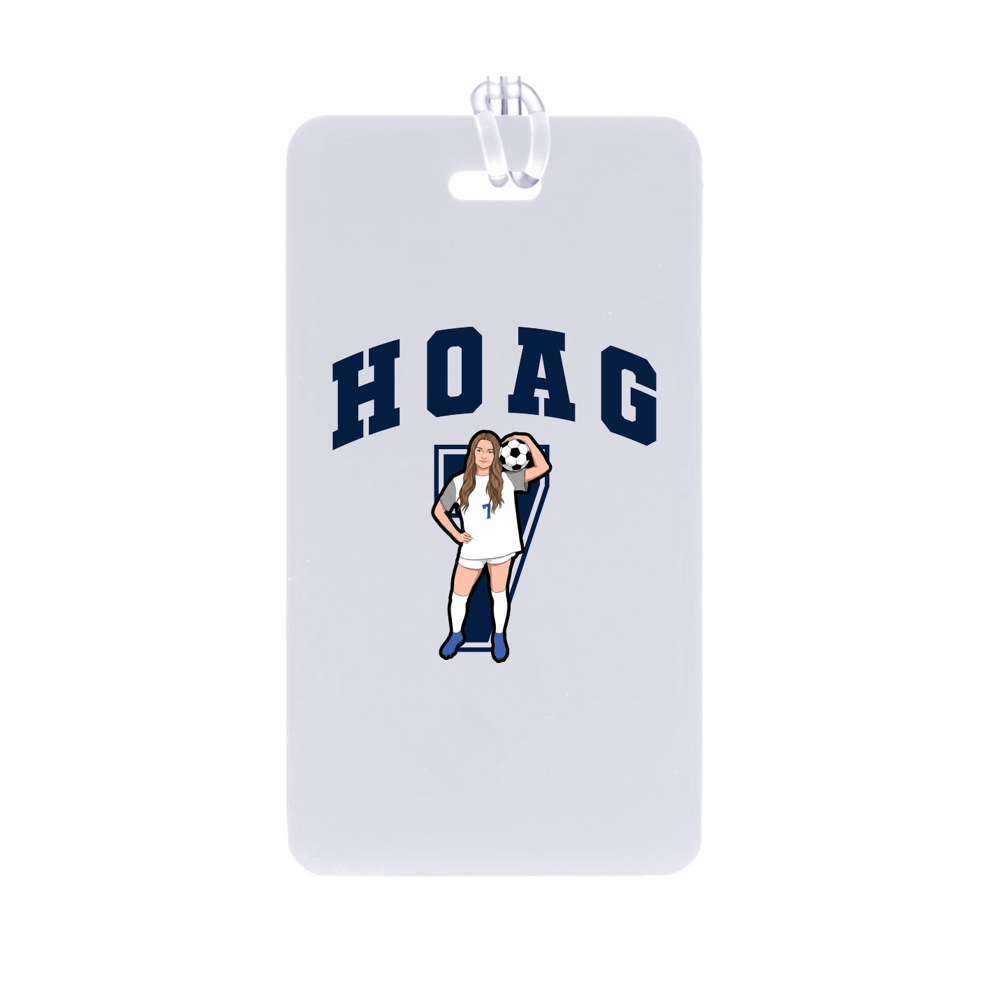 Bag Tag — Number in Classic
