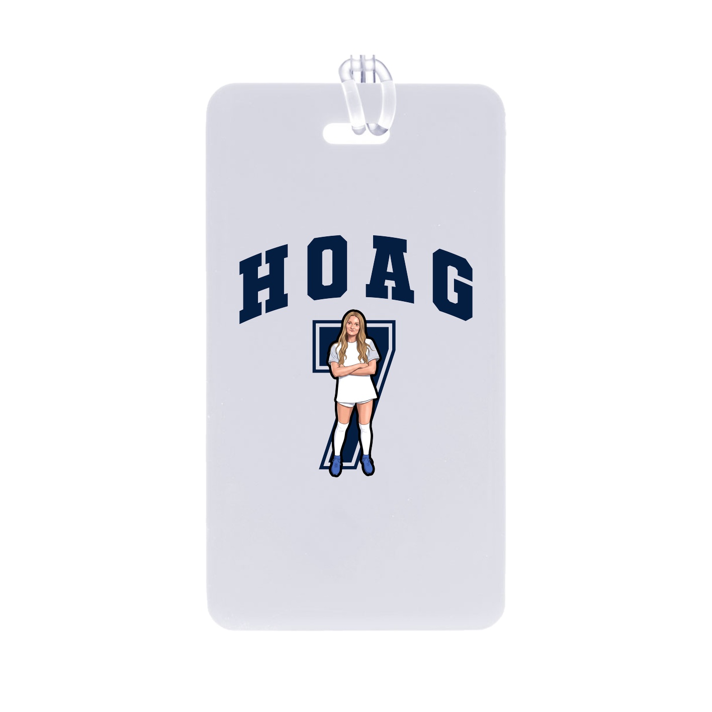 Bag Tag — Number in Classic