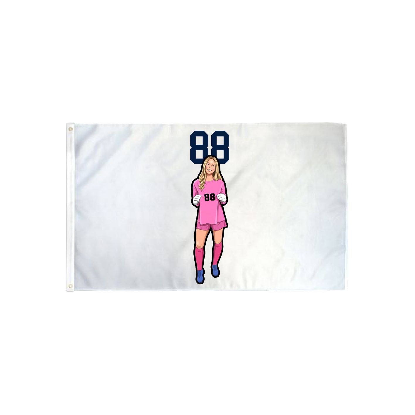 3x5 Flag — Number Top in Classic