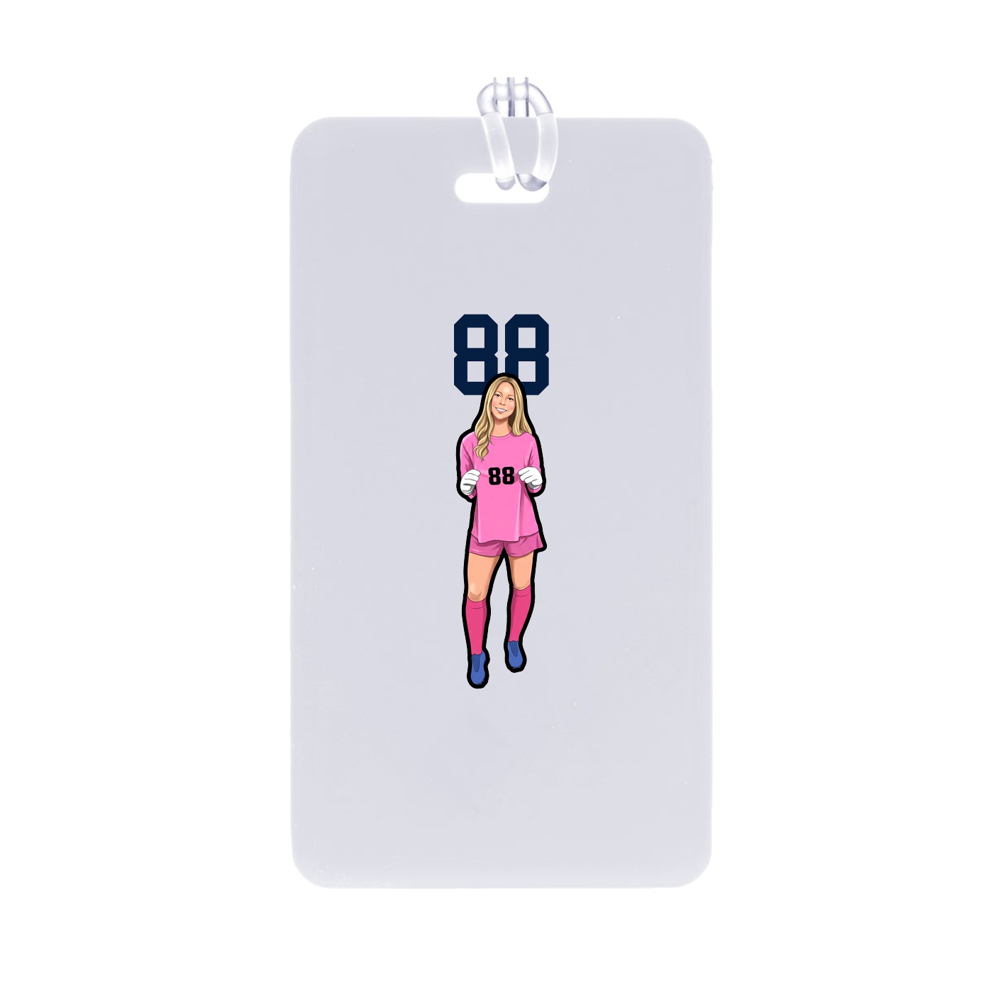 Bag Tag — Number Top in Classic