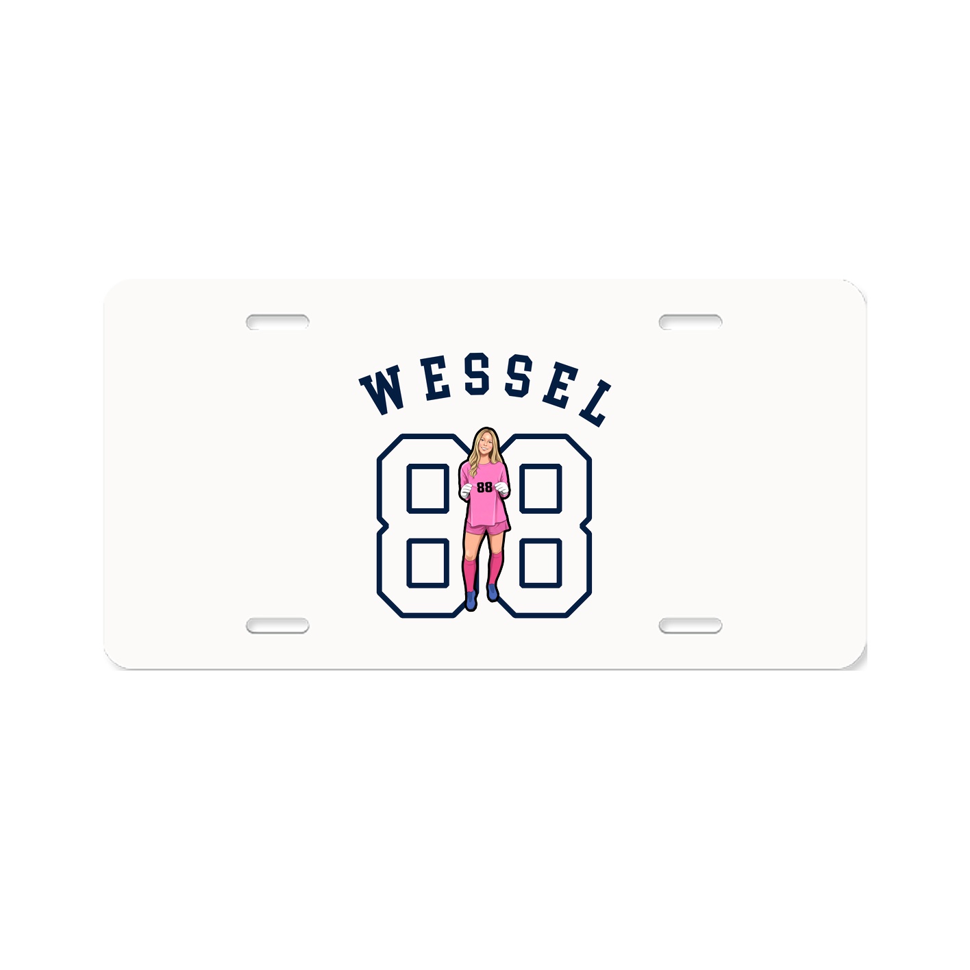 License Plate — Shirsey Arch in Classic