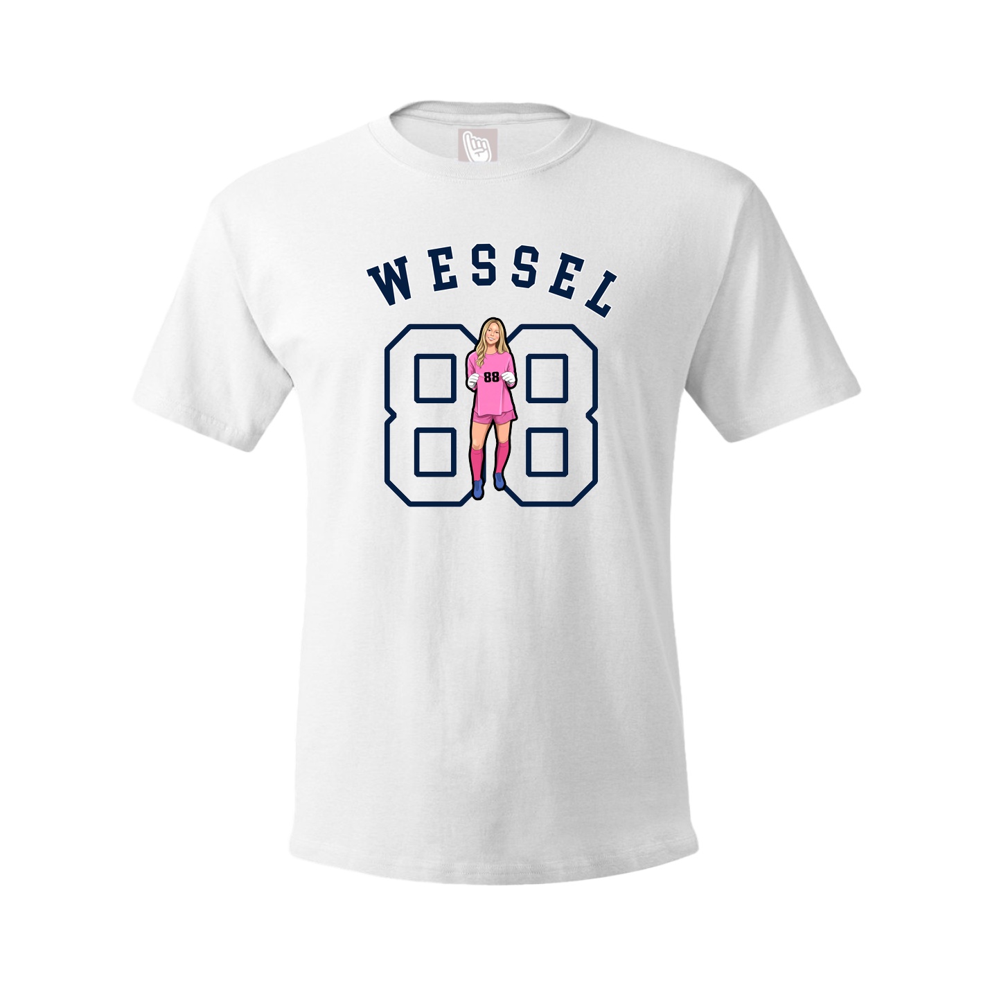 Tee — Shirsey Arch in White