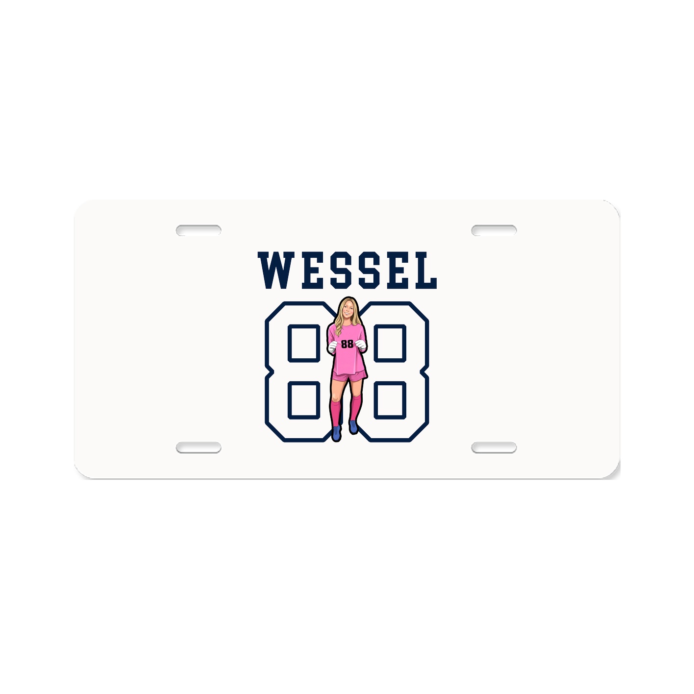 License Plate — Shirsey in Classic