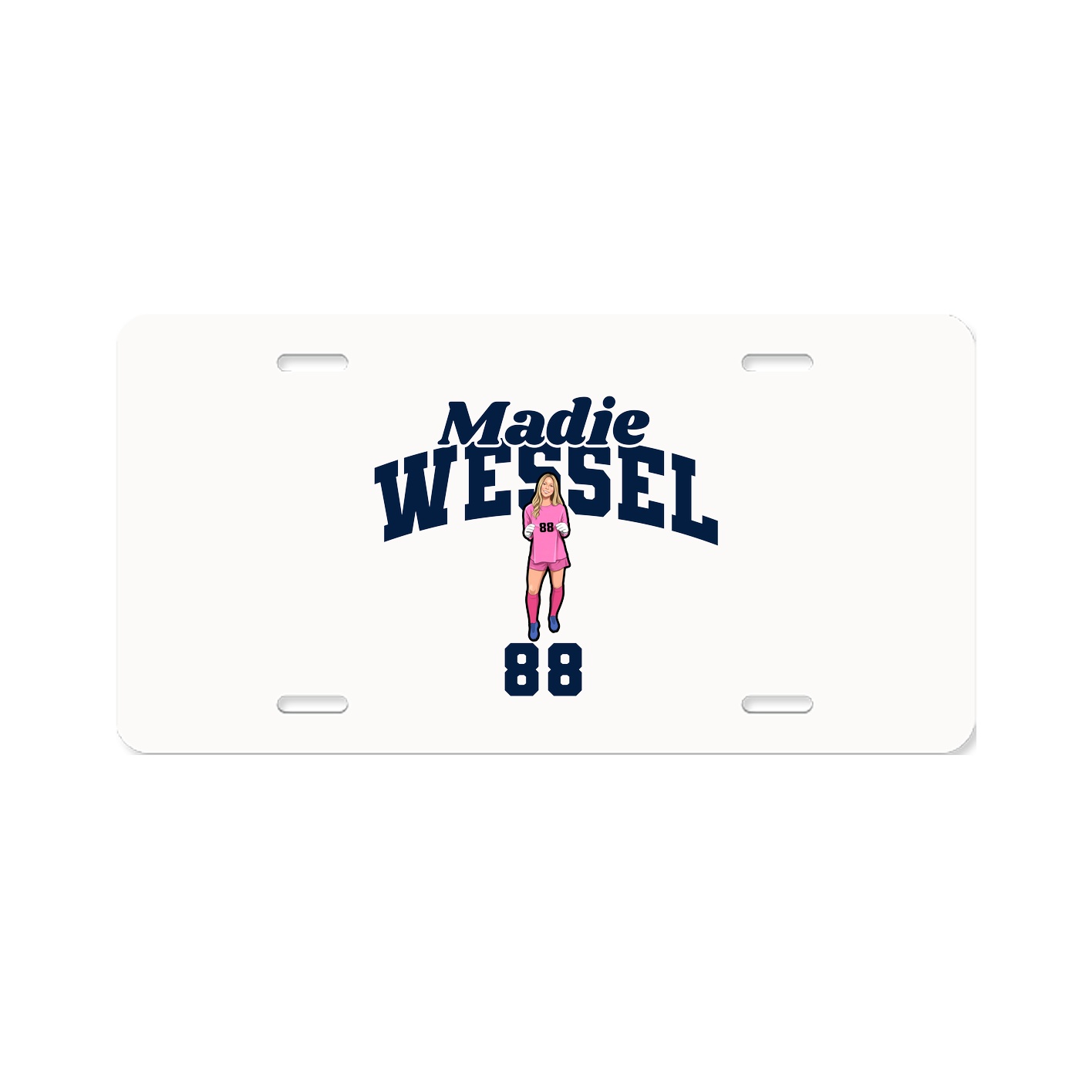 License Plate — Signature Arch in Classic