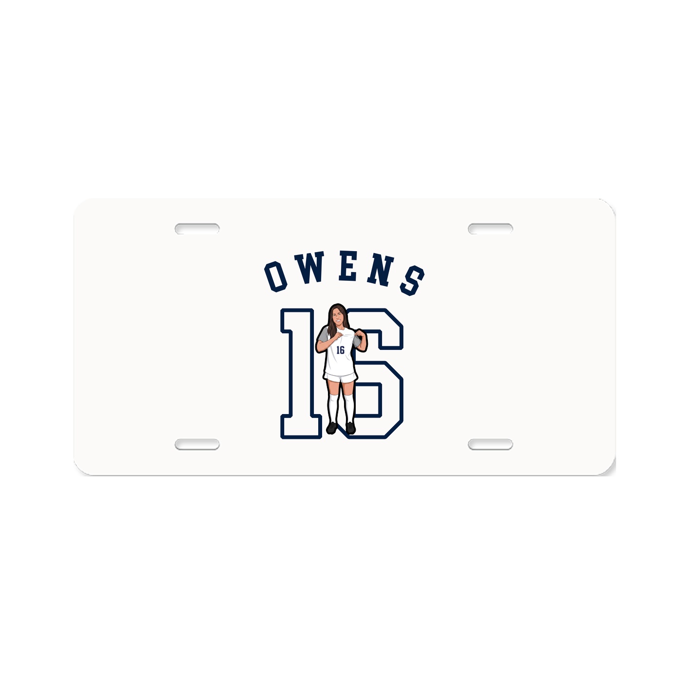 License Plate — Shirsey Arch in Classic