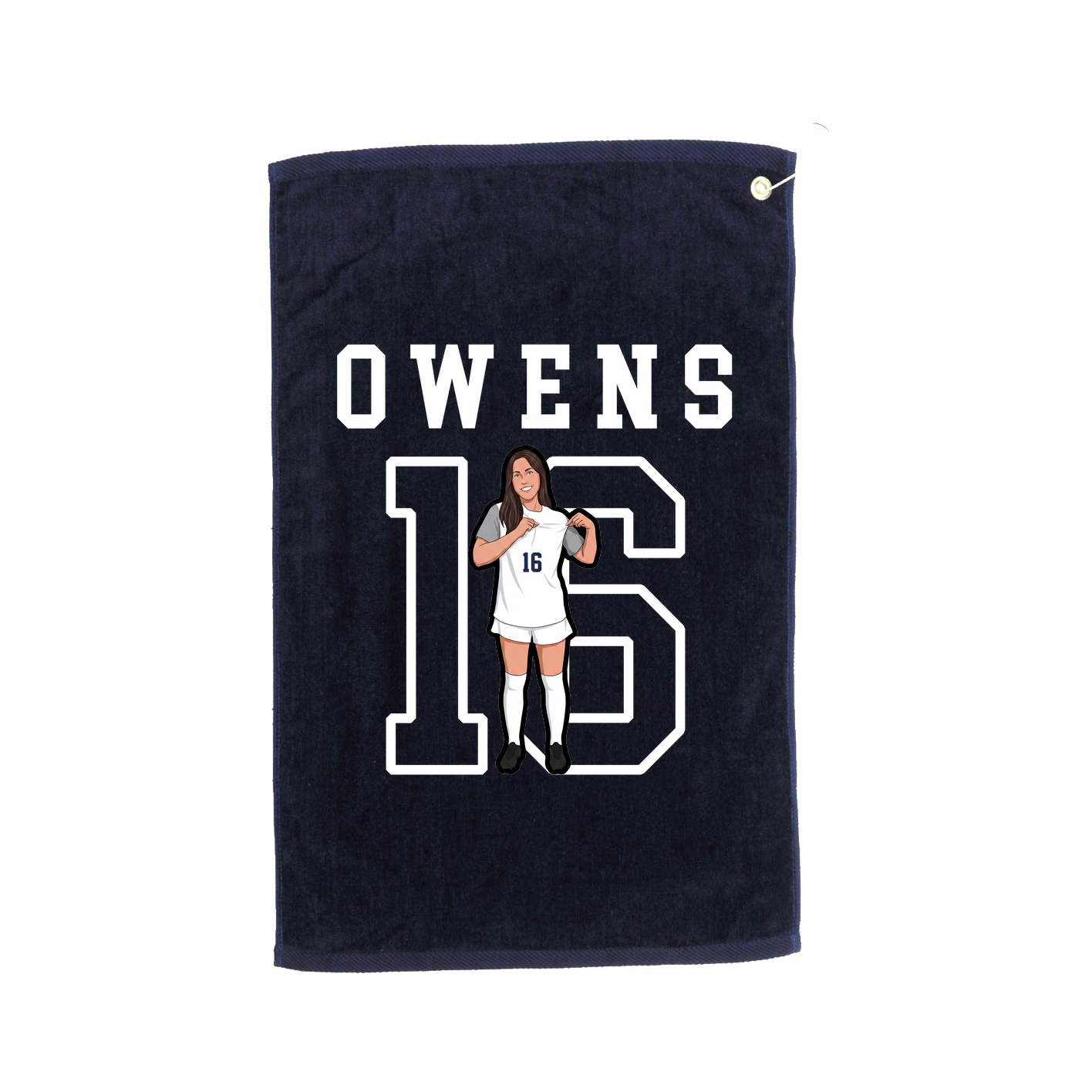 Golf Towel — Shirsey in Navy