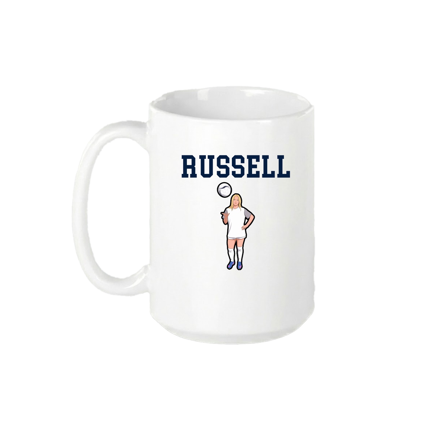 15oz Coffee Mug — Shirsey in White