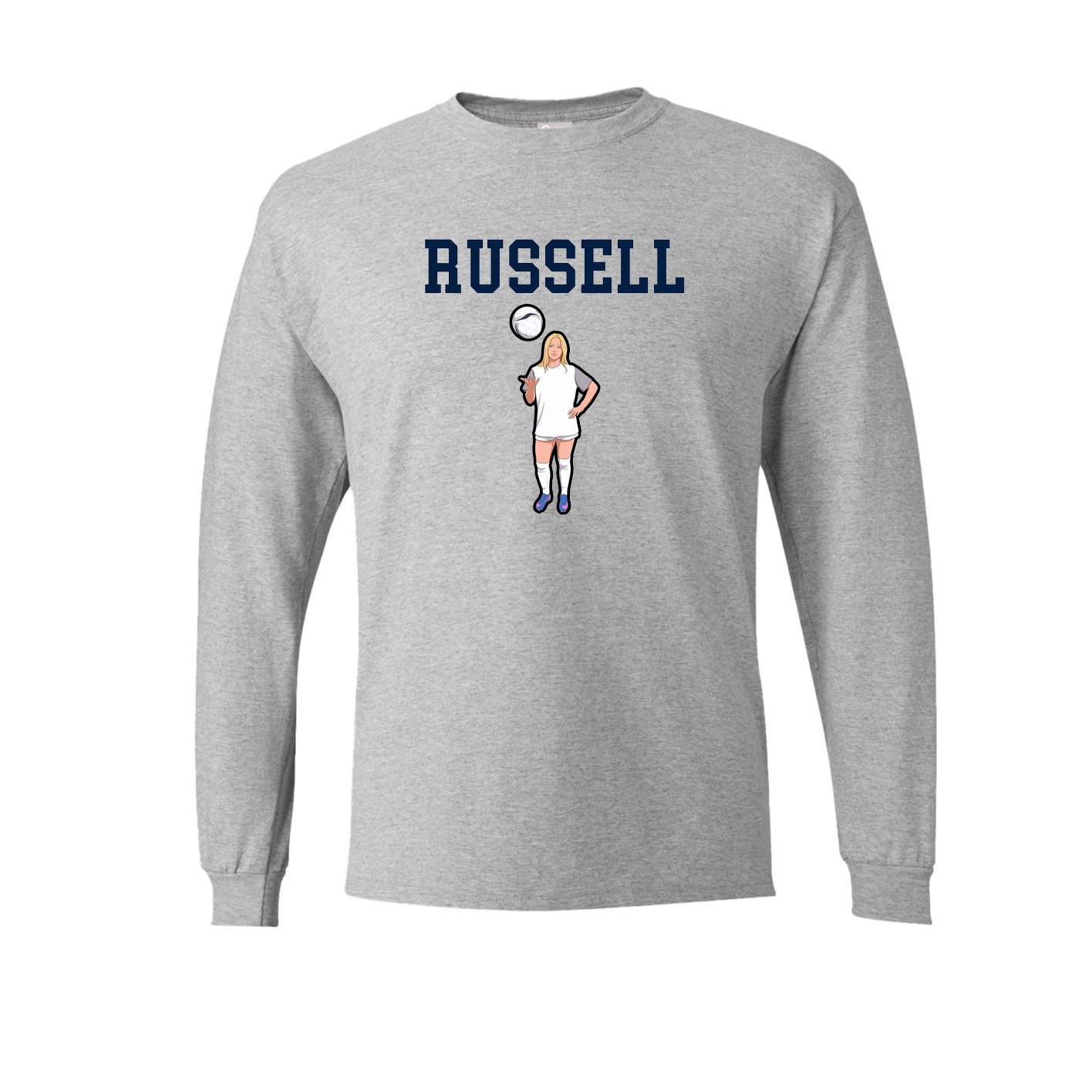 Long Sleeve Tee — Shirsey in Grey