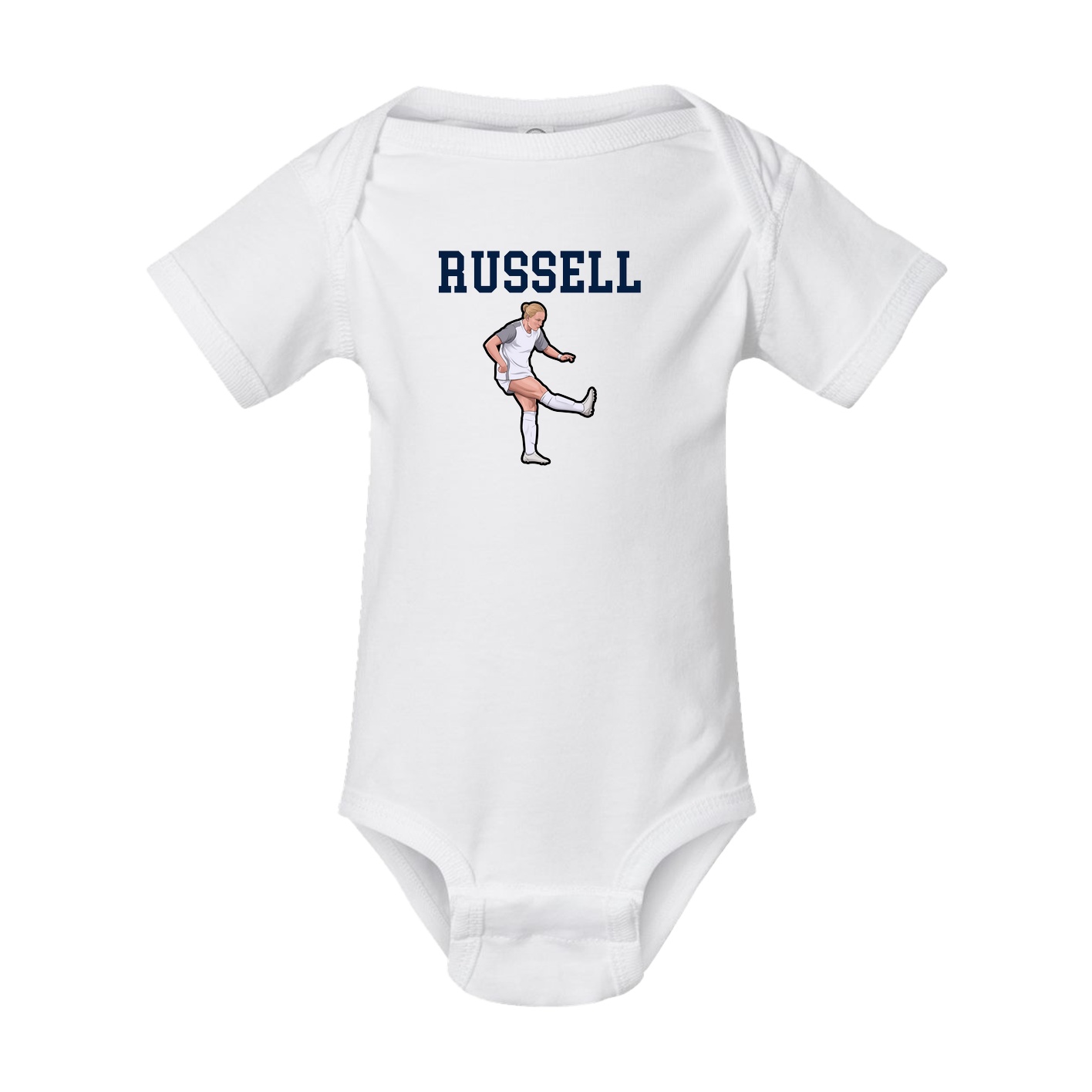 Baby Onesie — Shirsey in White