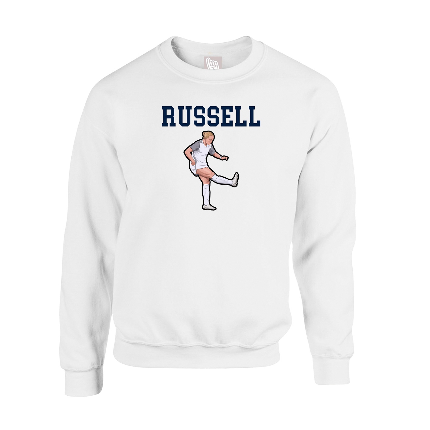 Fleece Crew — Shirsey in White