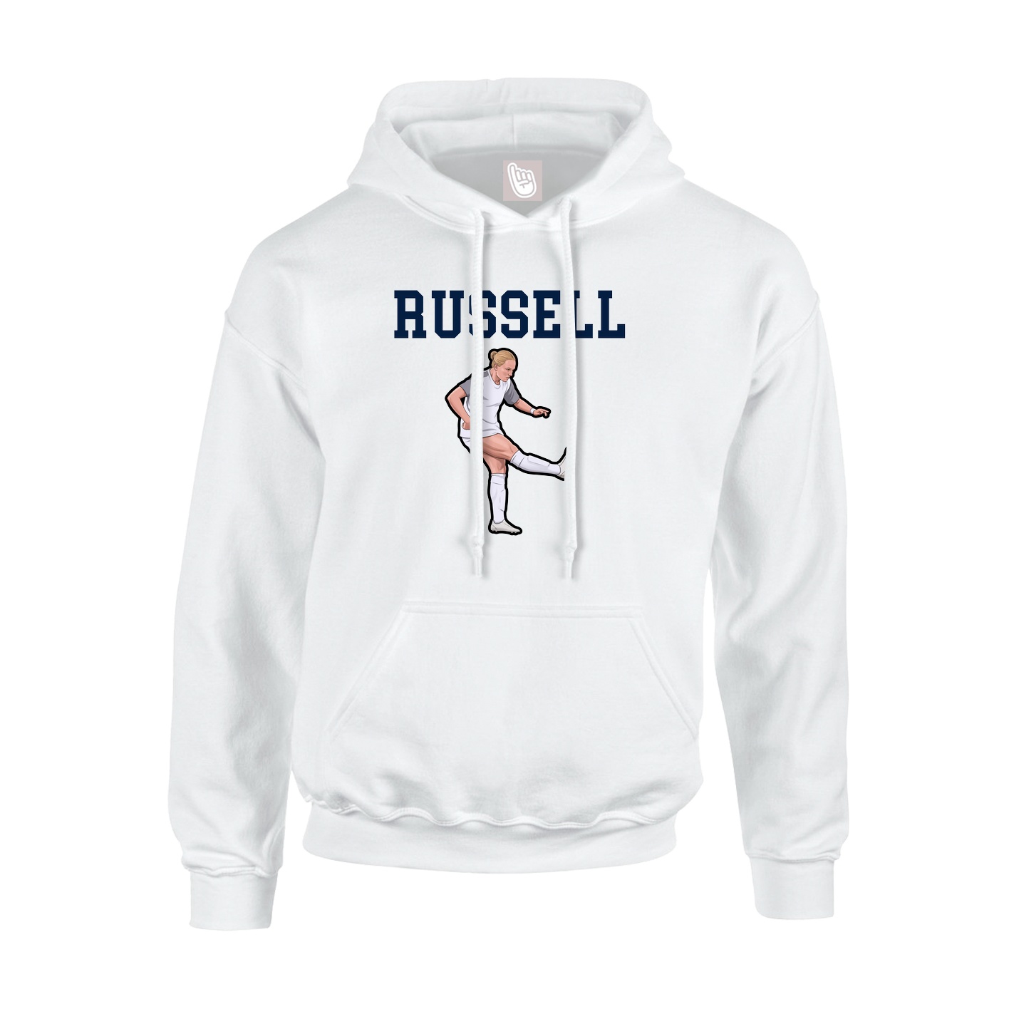 Youth Hoodie — Shirsey in White