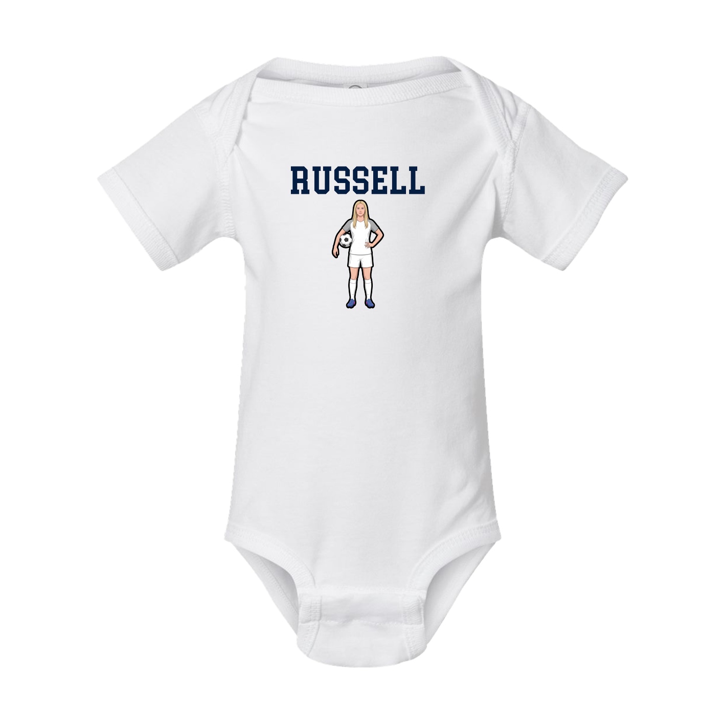 Baby Onesie — Shirsey in White