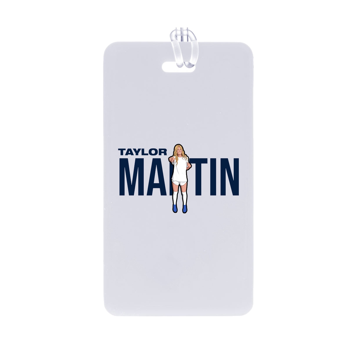 Bag Tag — Player Name in Classic