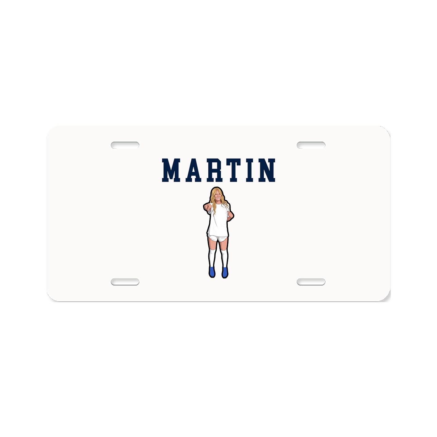License Plate — Shirsey in Classic