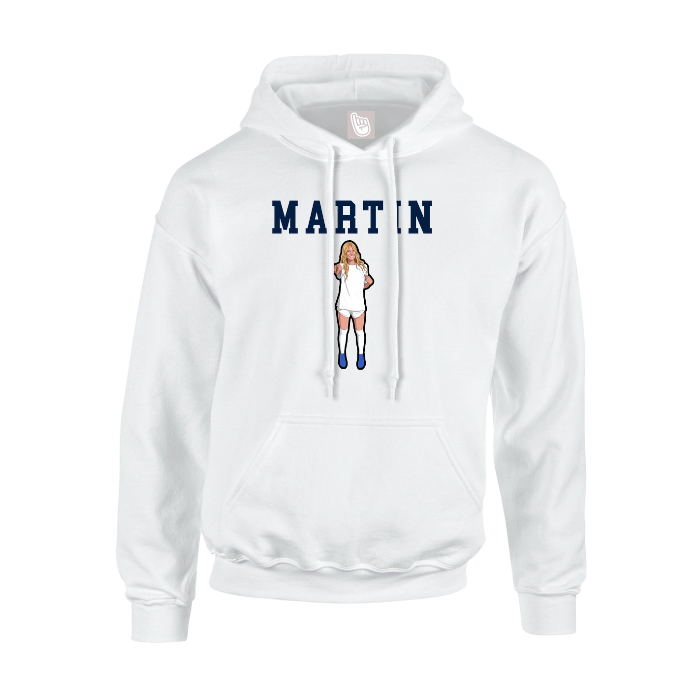 Youth Hoodie — Shirsey in White