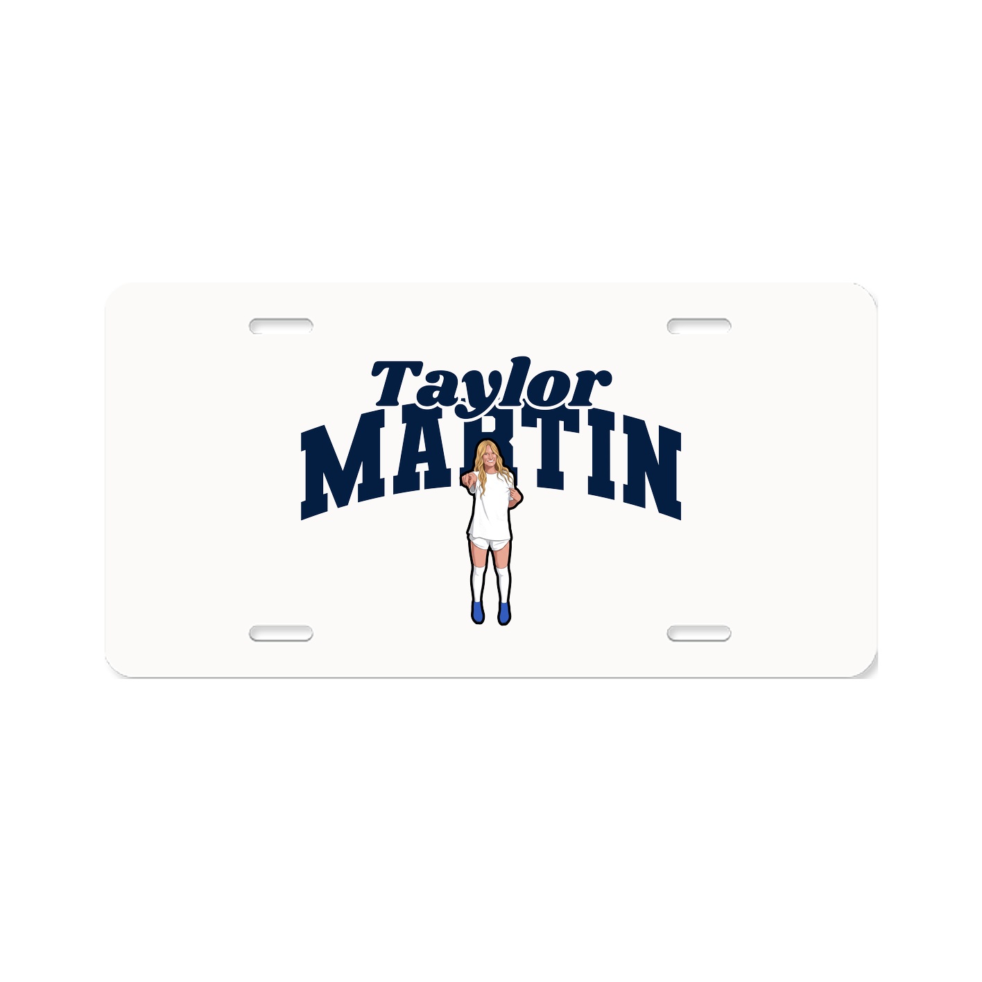 License Plate — Signature Arch in Classic