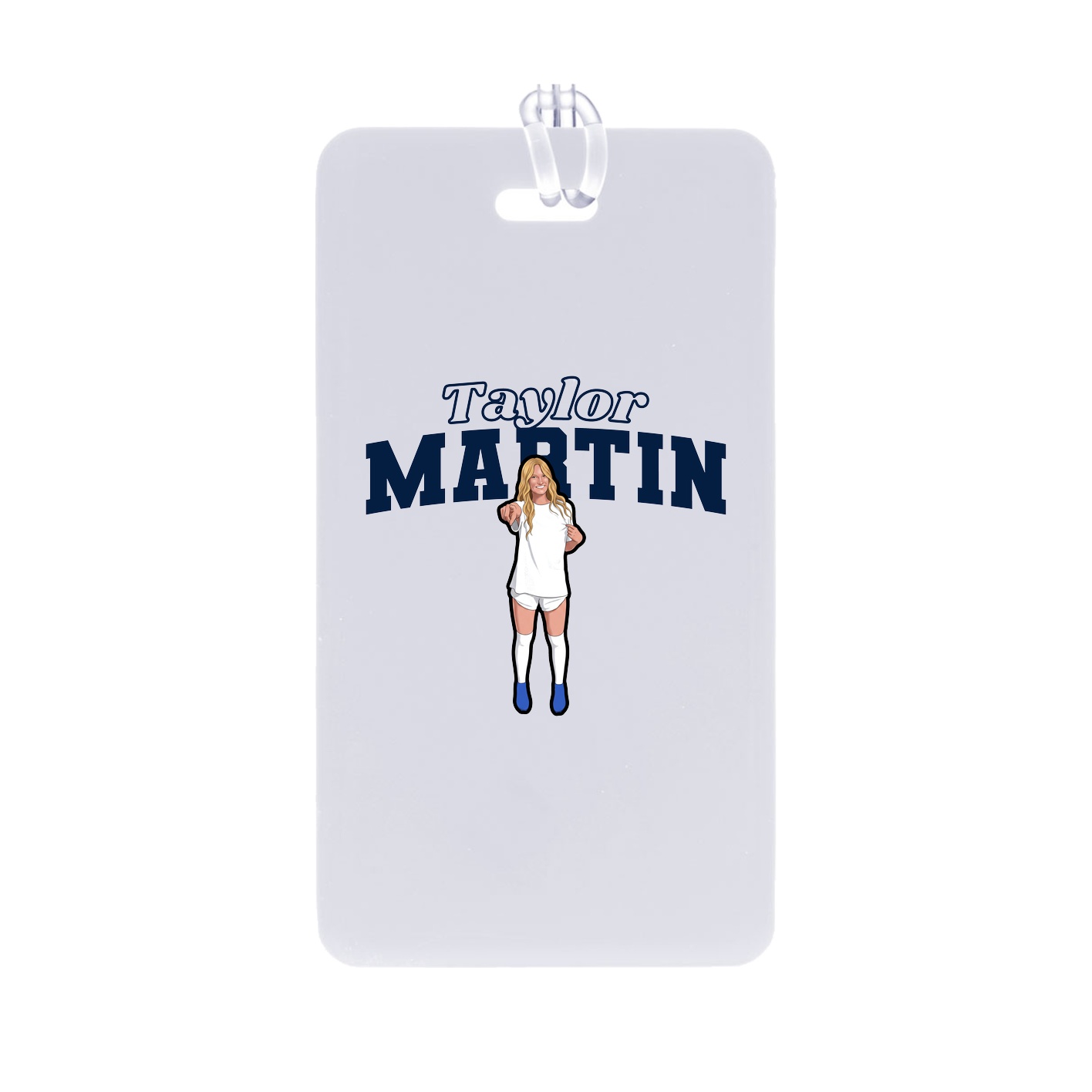Bag Tag — Name Arch in Classic