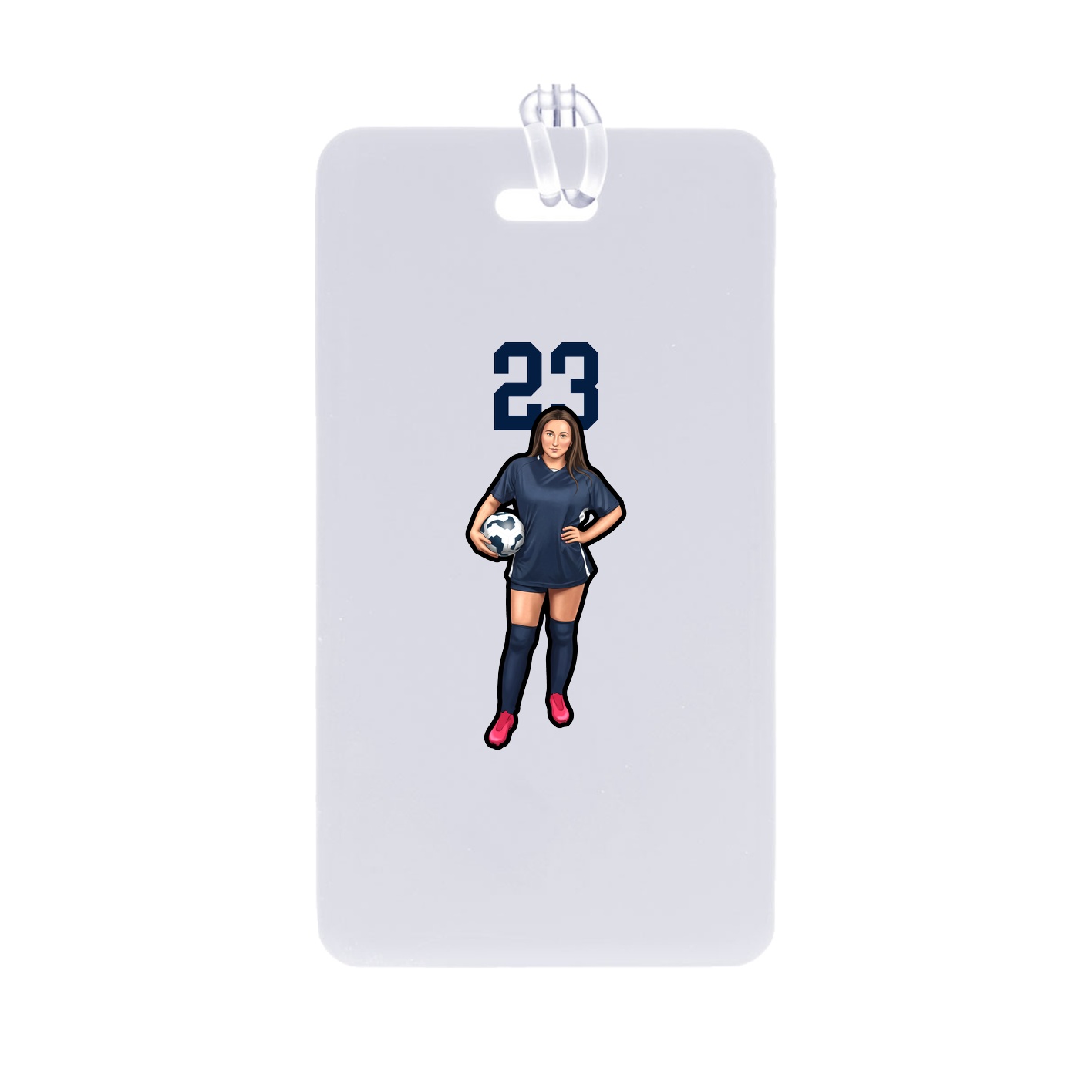 Bag Tag — Number Top in Classic