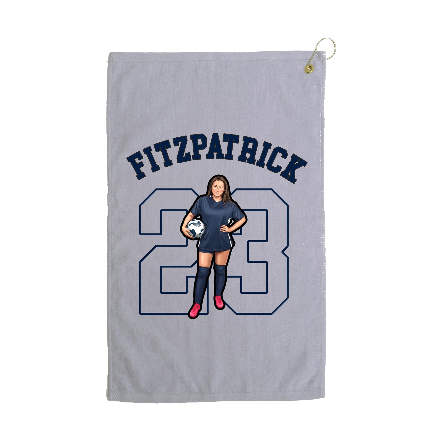 Golf Towel — Shirsey Arch in Grey