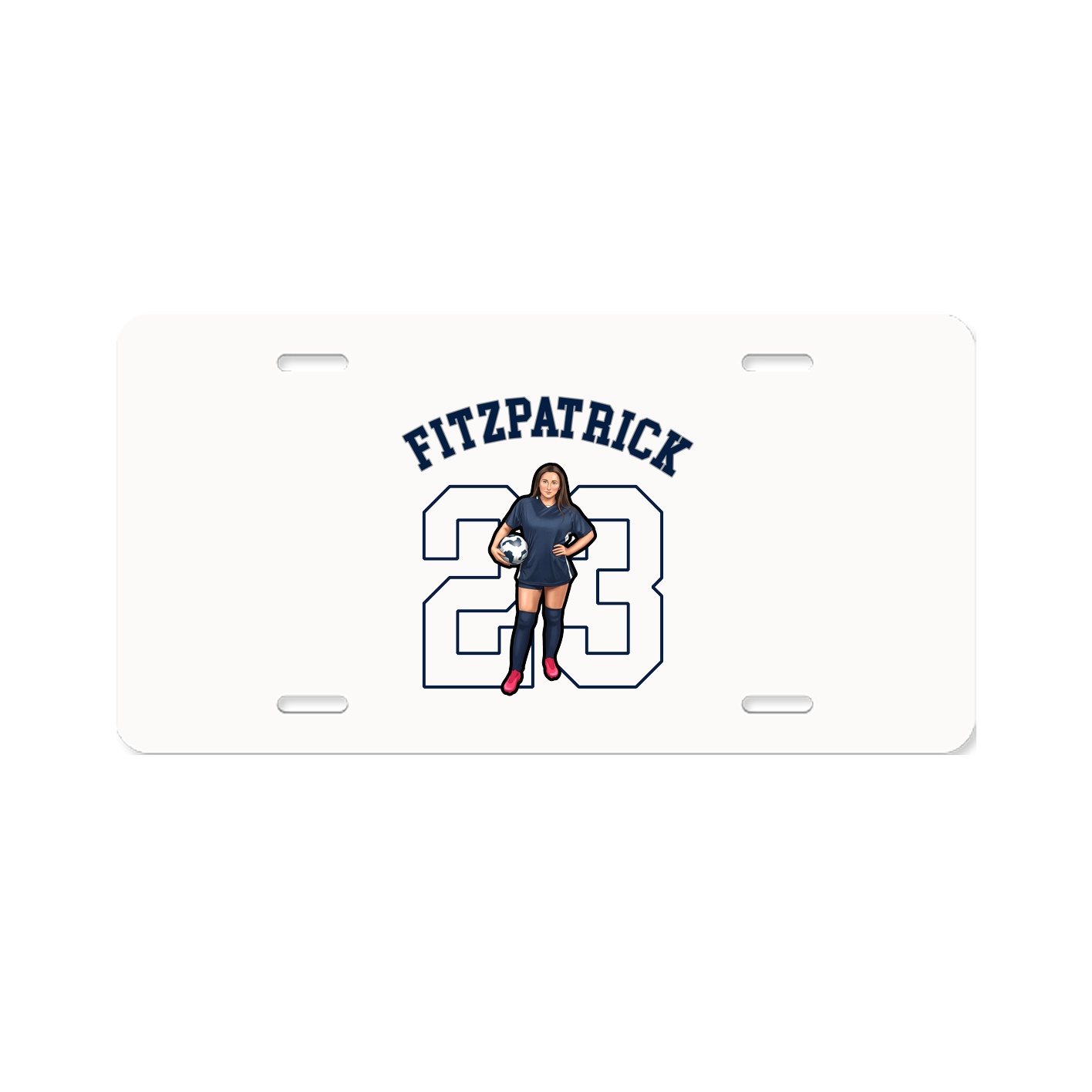 License Plate — Shirsey Arch in Classic