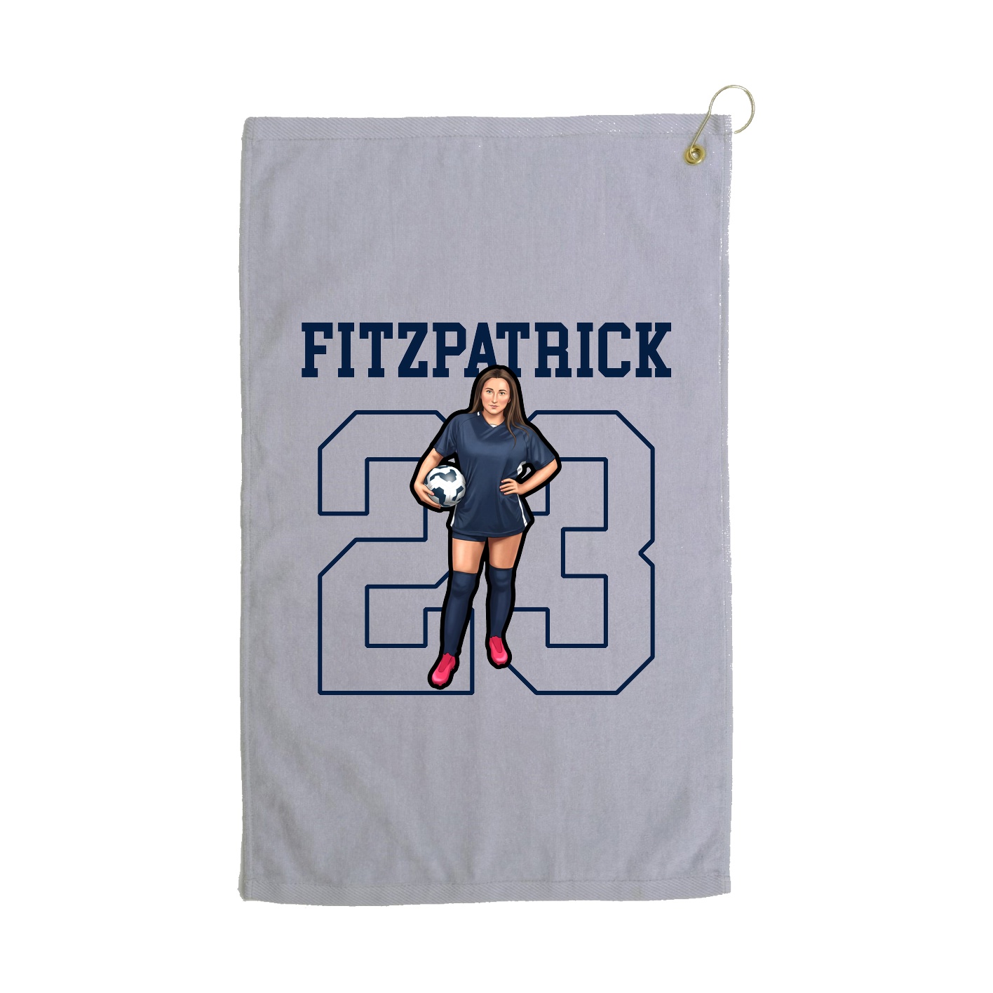 Terry Velour Golf Towel