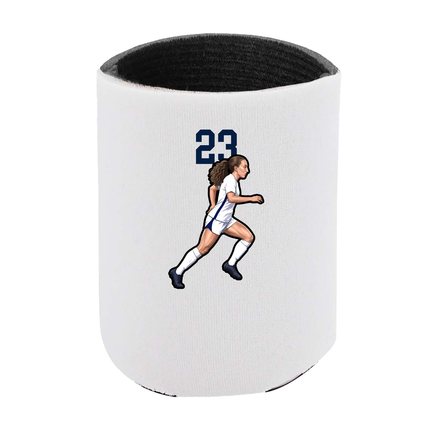 Can Holder — Number Top in White