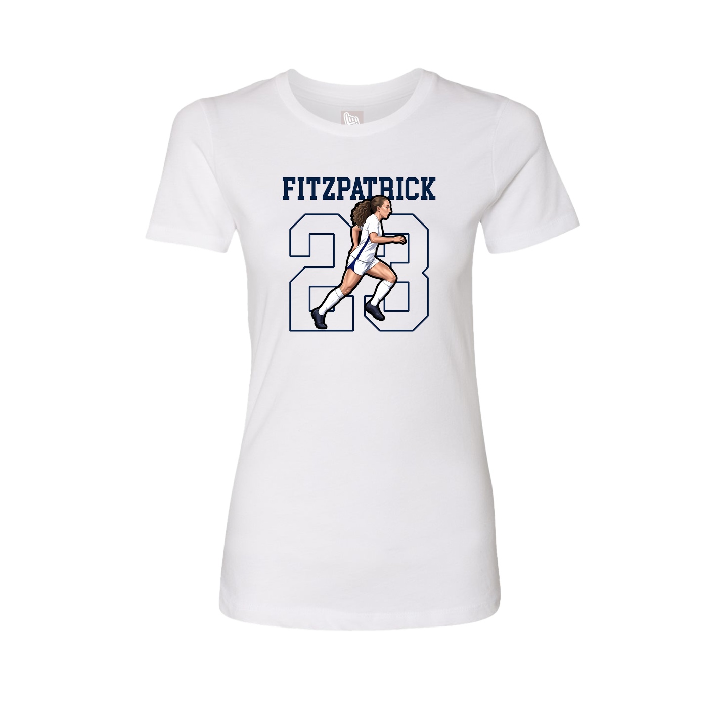 Fitted Women's Tee — Shirsey in White