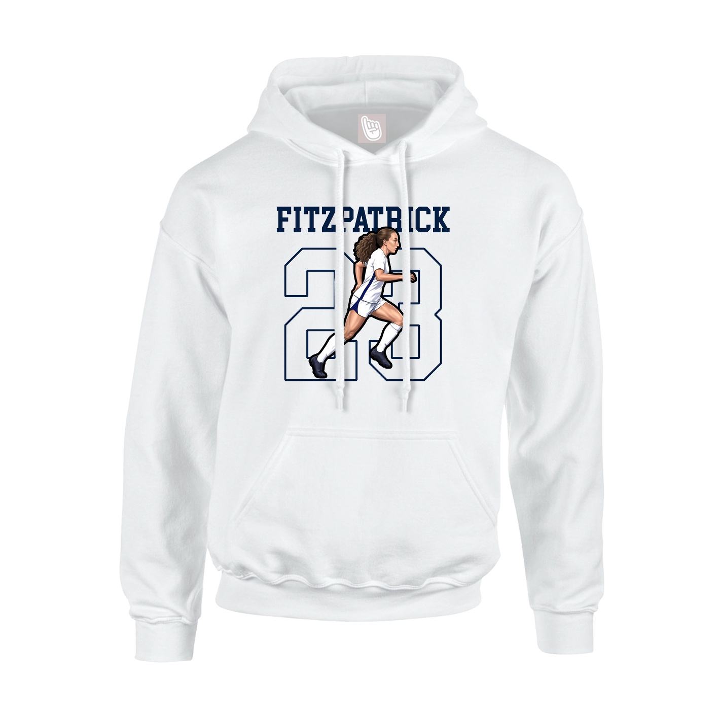 Youth Hoodie — Shirsey in White