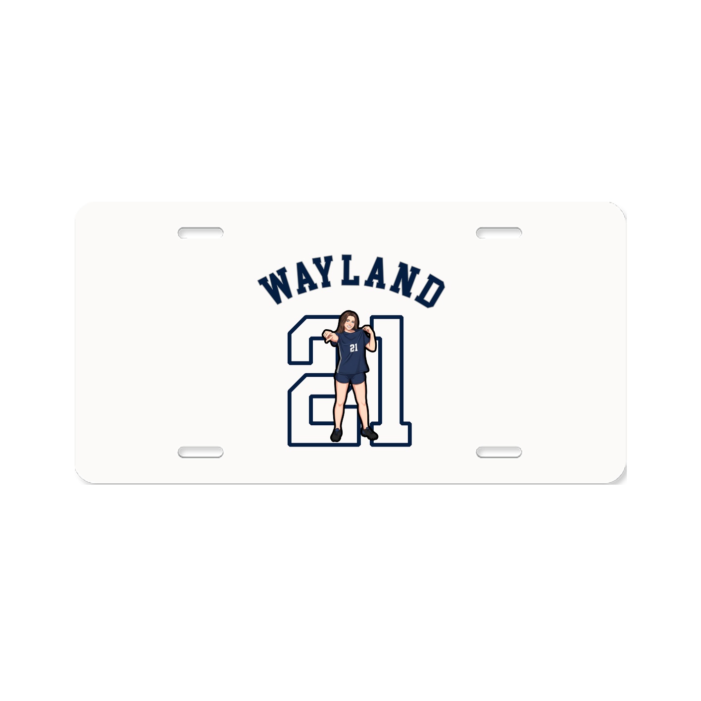 License Plate — Shirsey Arch in Classic