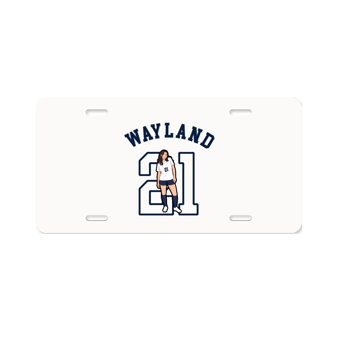 License Plate — Shirsey Arch in Classic