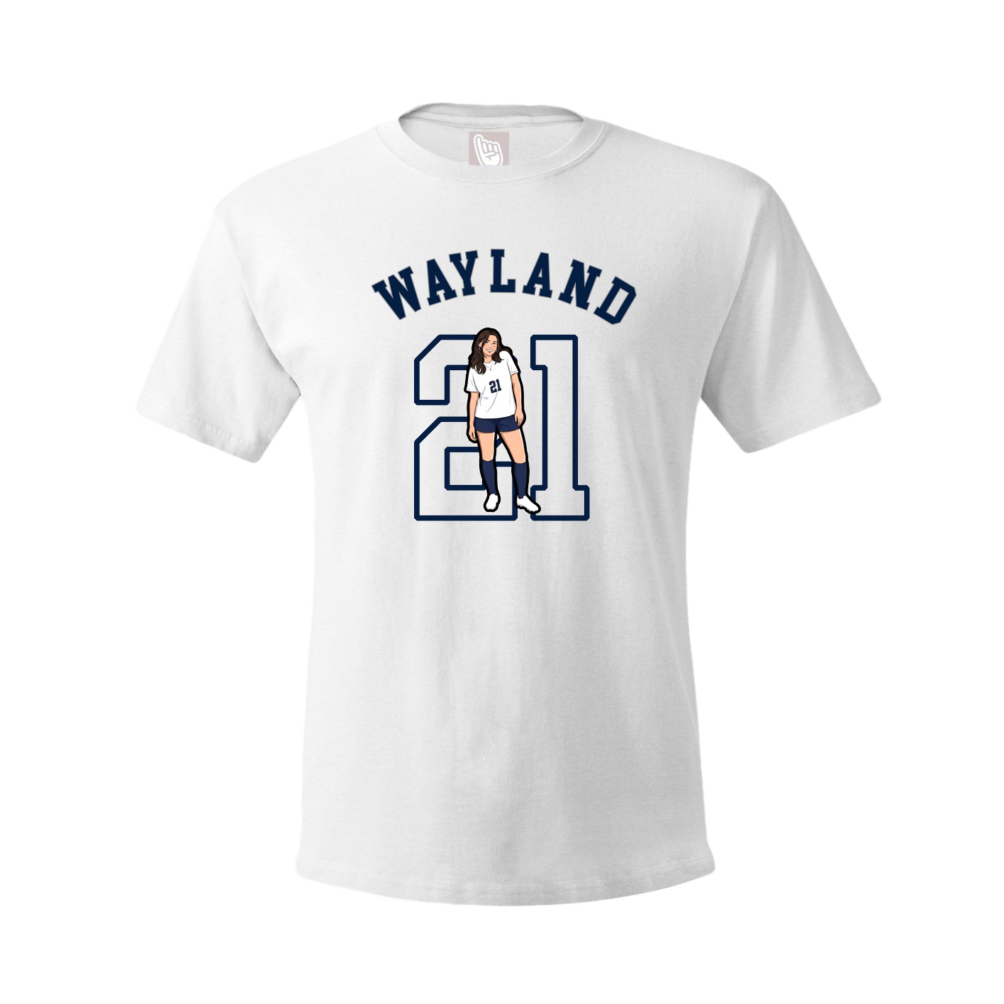 Tee — Shirsey Arch in White