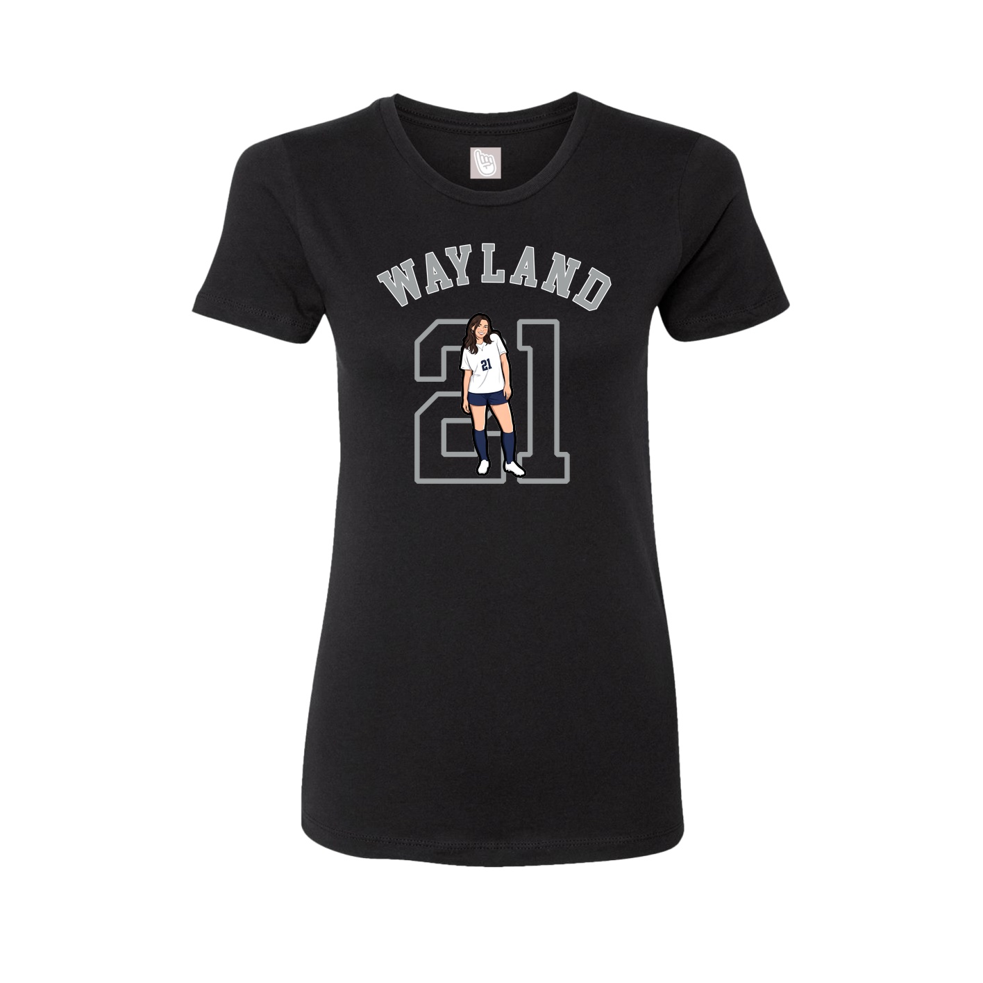 Womens Tee — Shirsey Arch in Black