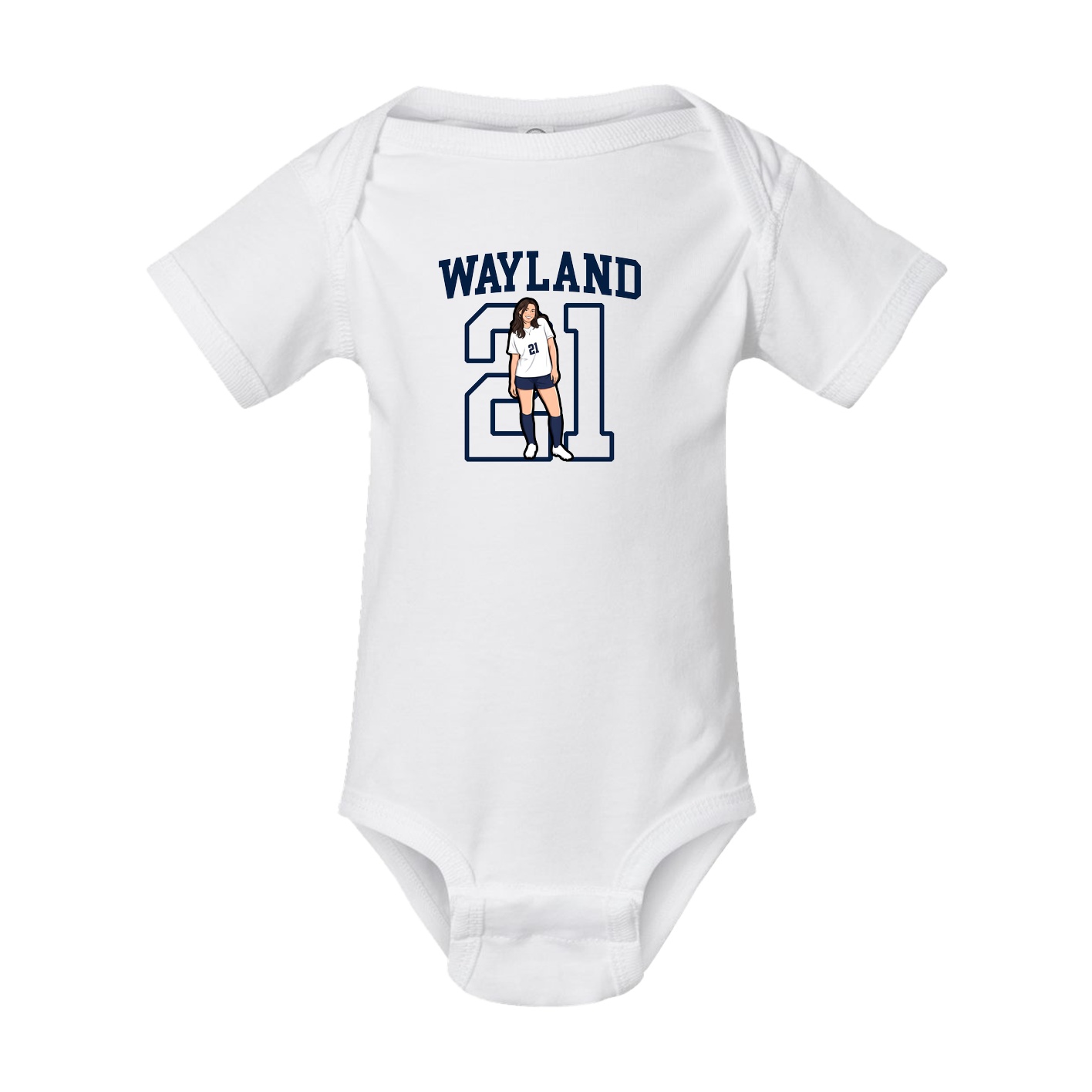 Baby Onesie — Shirsey in White