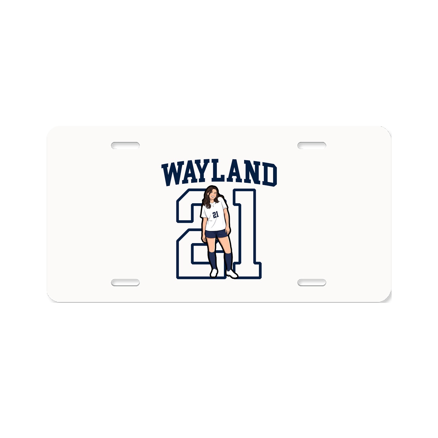 Aluminum License Plate