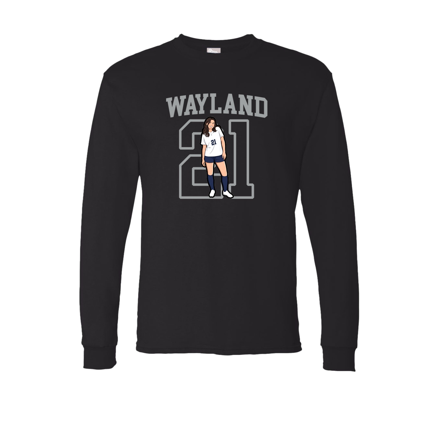 Long Sleeve Tee — Shirsey in Black
