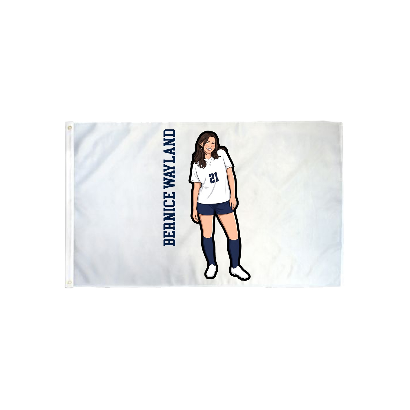 3x5 Flag — Name Vertical in Classic