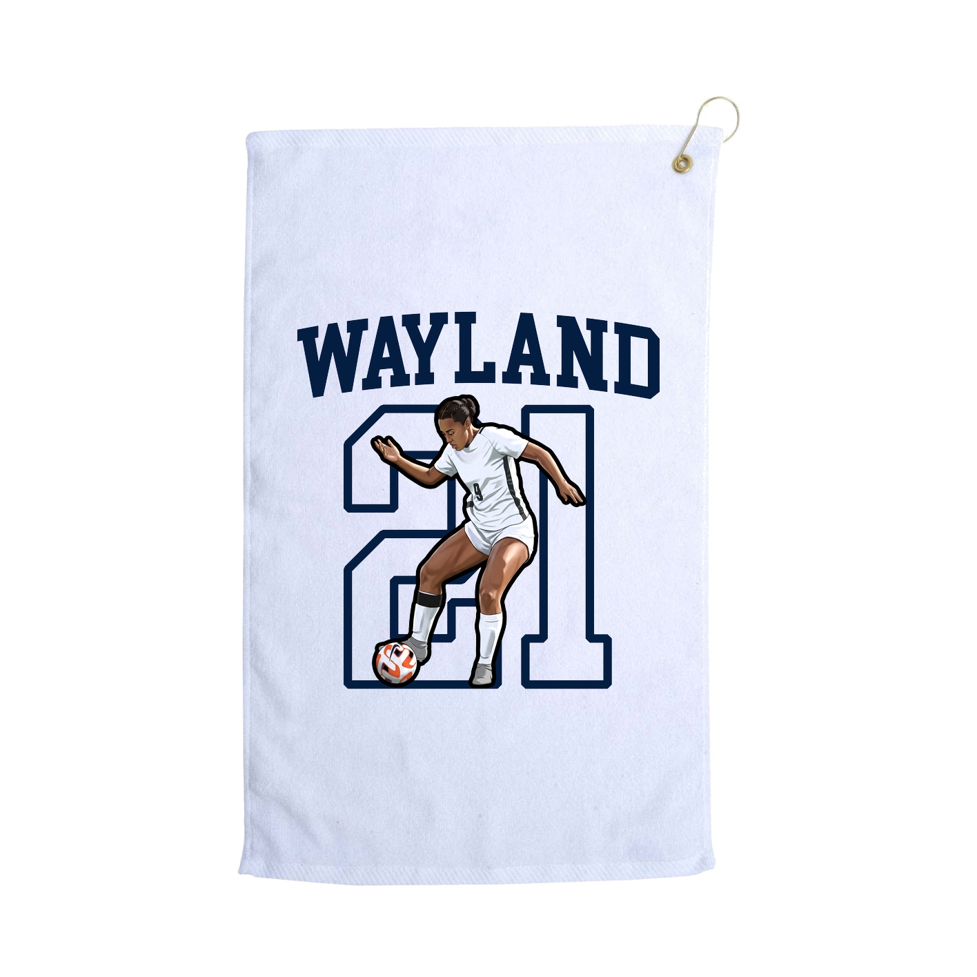 Golf Towel — Shirsey in White