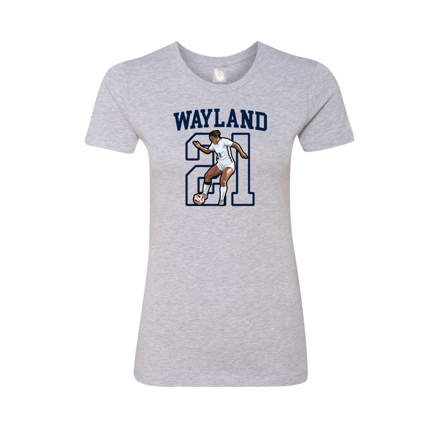 Womens Tee — Shirsey in Grey