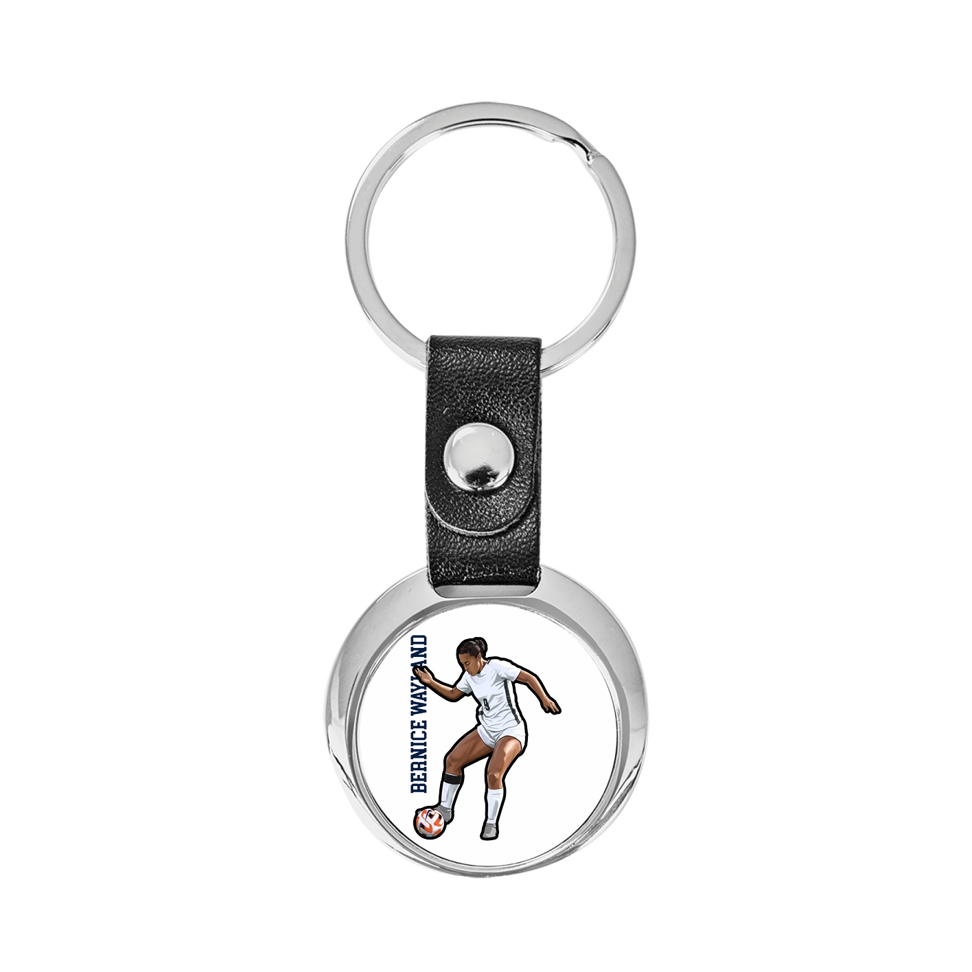 Key Chain — Name Vertical in Classic