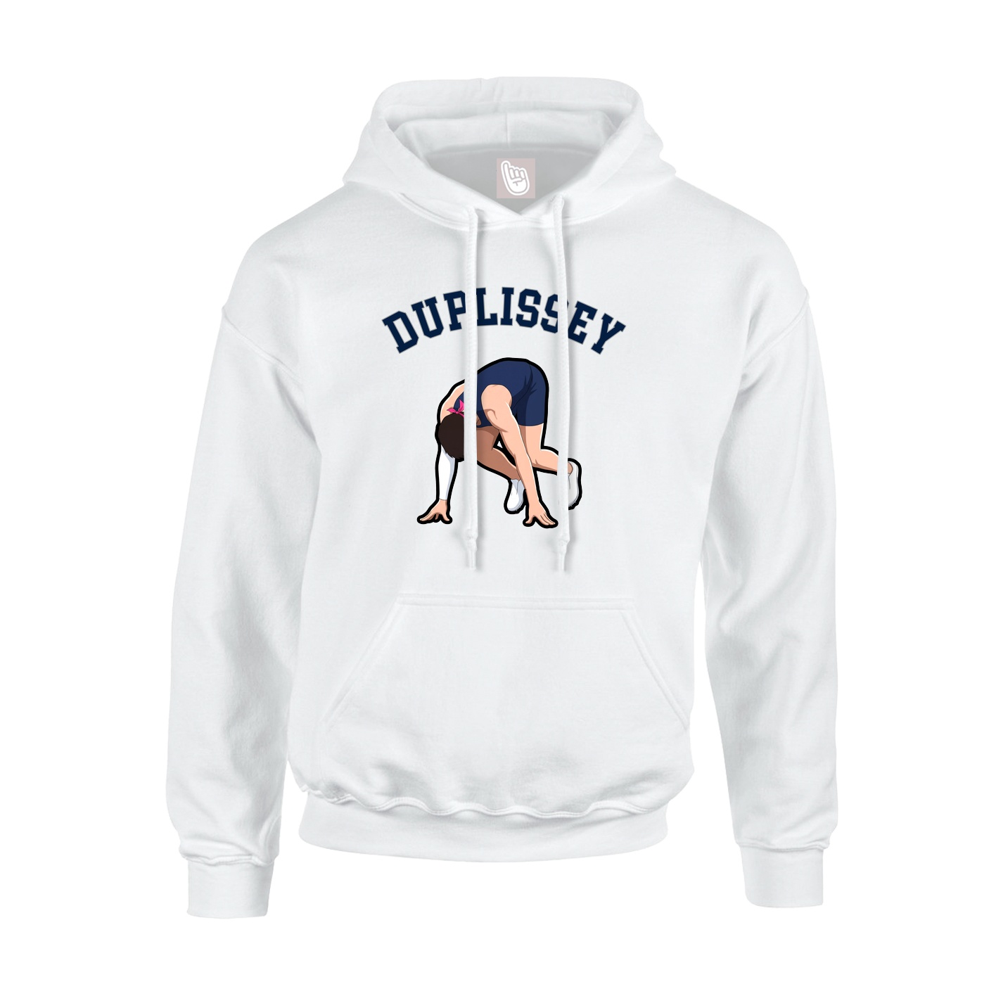 Hoodie — Shirsey Arch in White