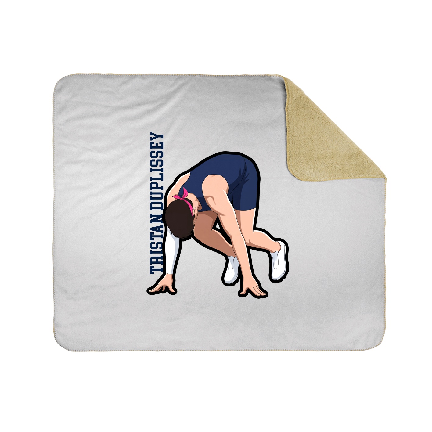 50x60 Sherpa Lined Throw Blanket