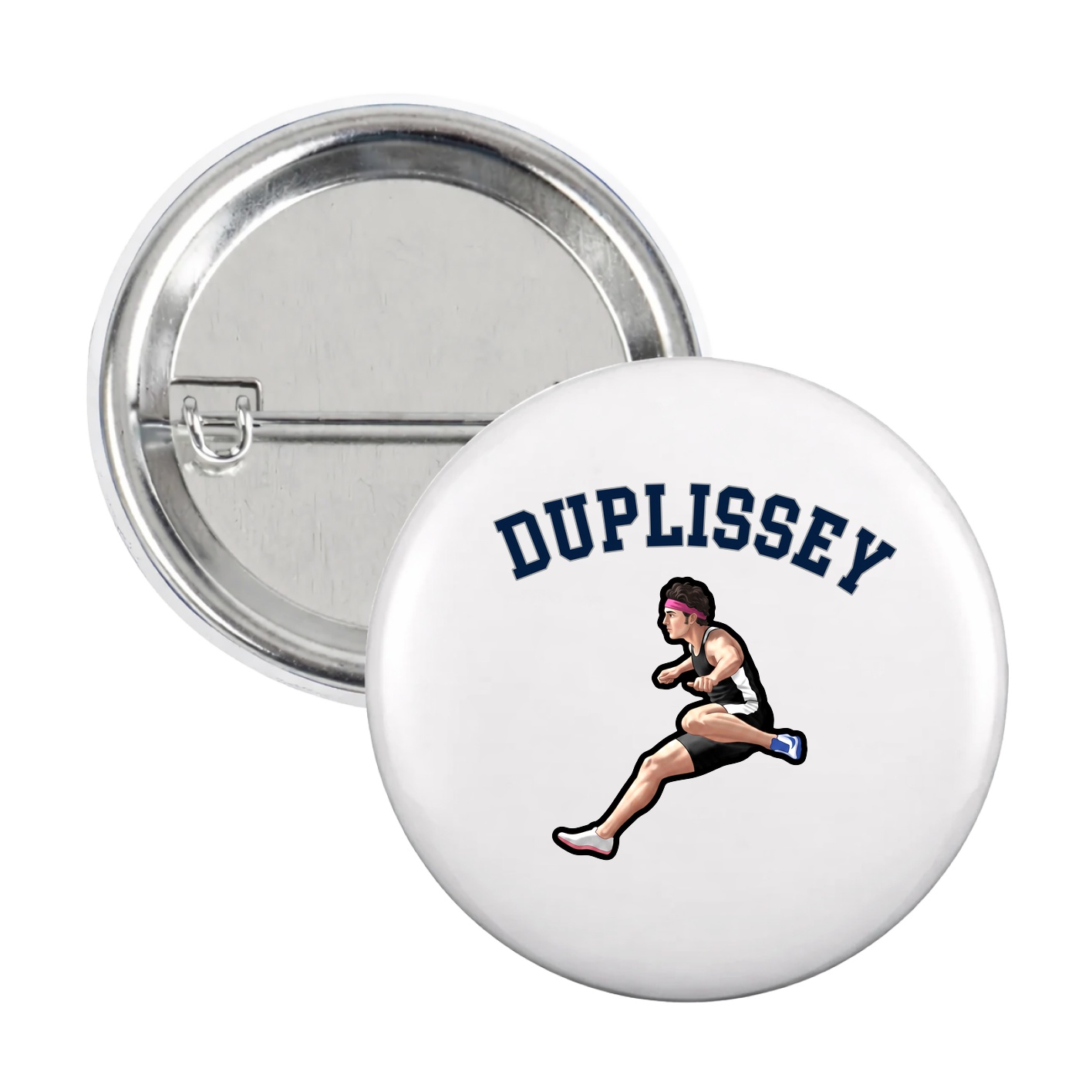 Game Day Button — Shirsey Arch in White